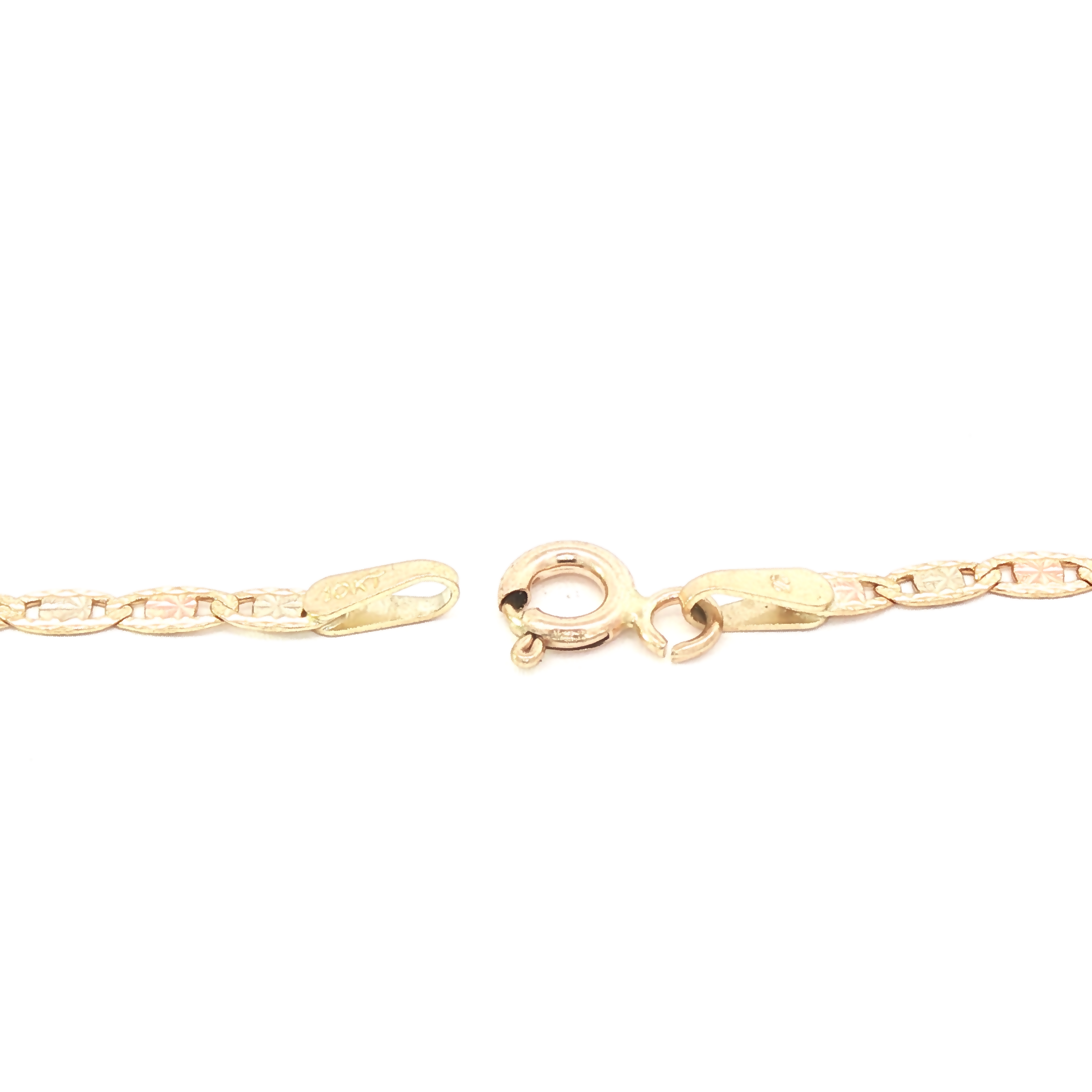 10K Valentino Gold Bracelet — Light Luxe 7in