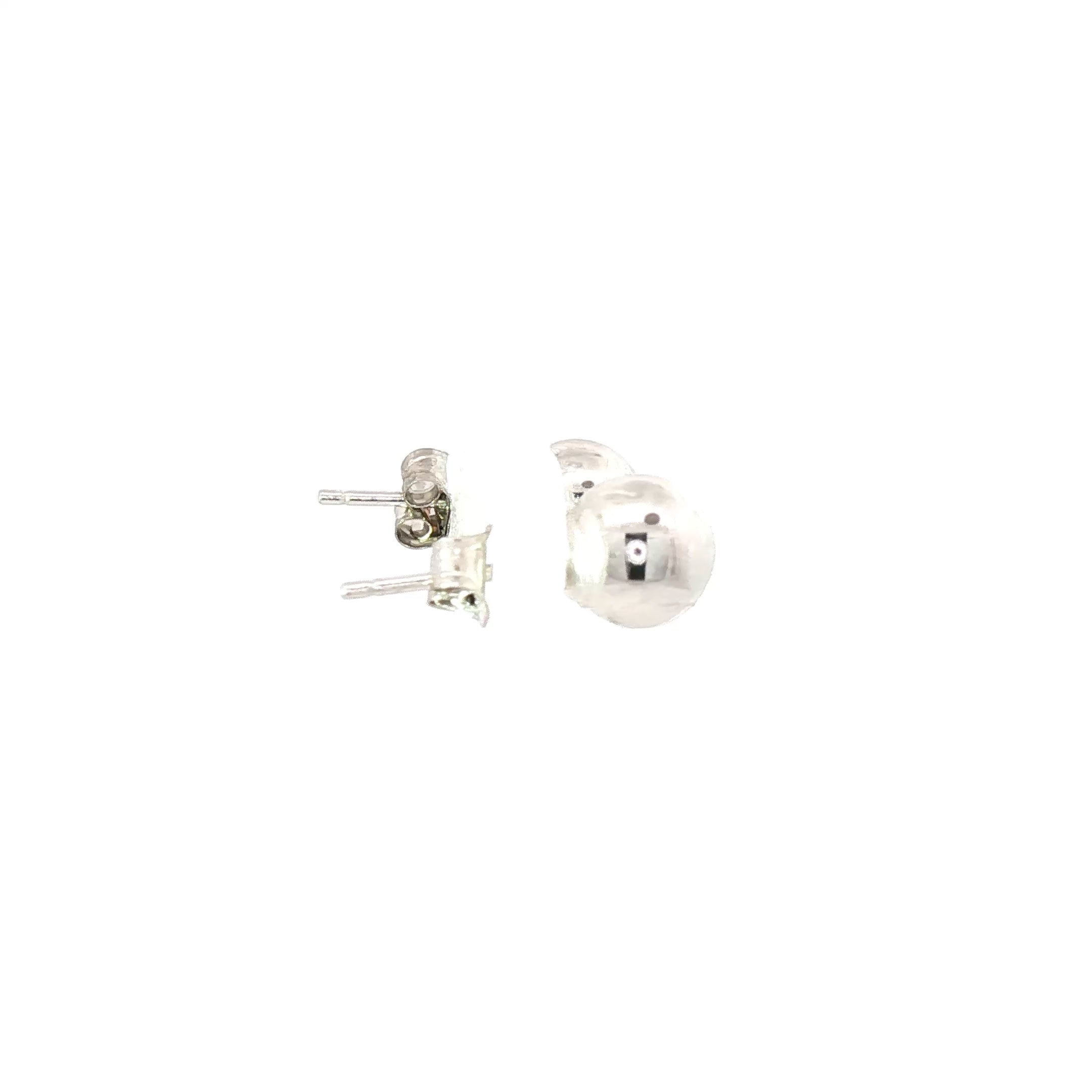 Timeless 14K Gold Ball Stud Earrings