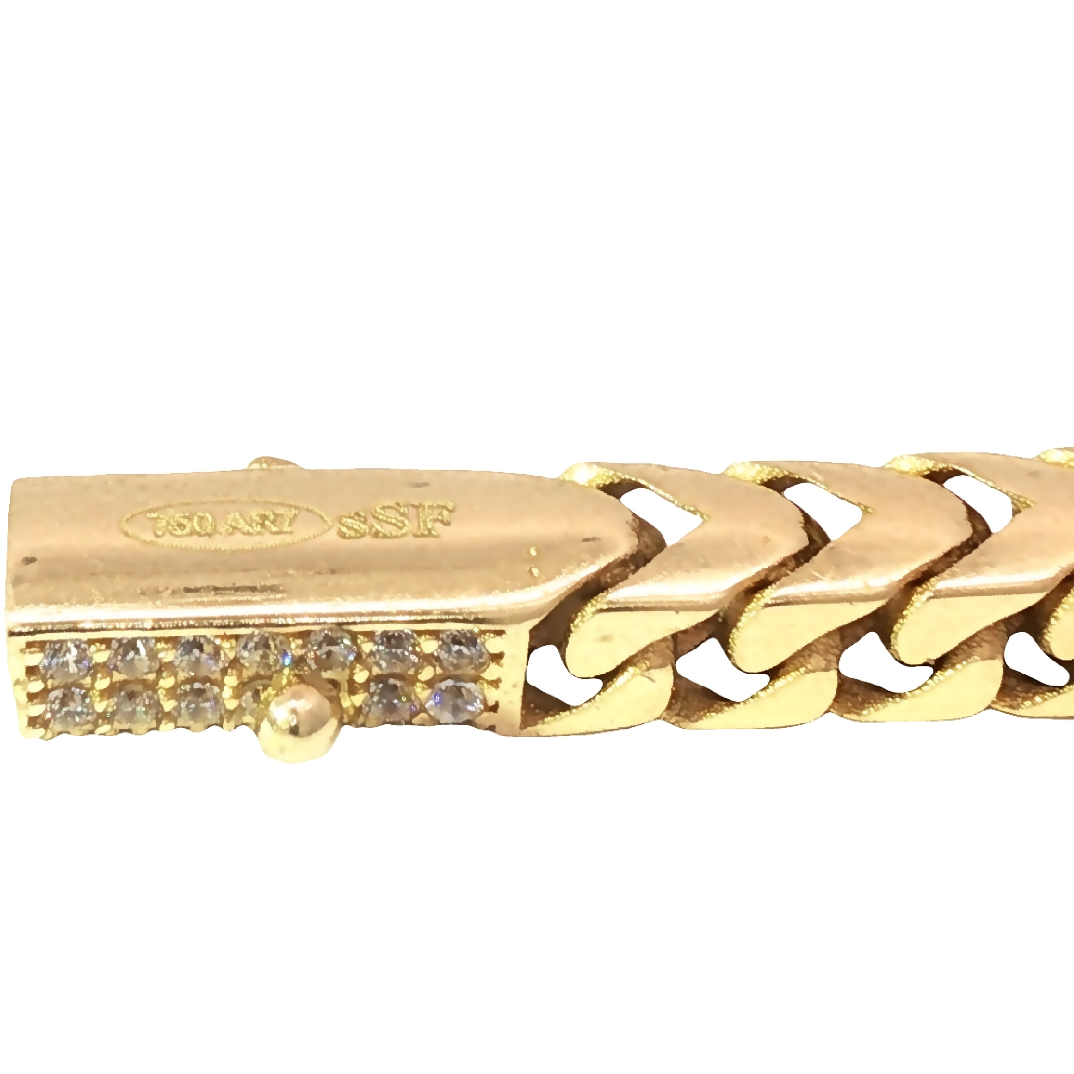 18K Franco Chain – Bold Italian Luxury