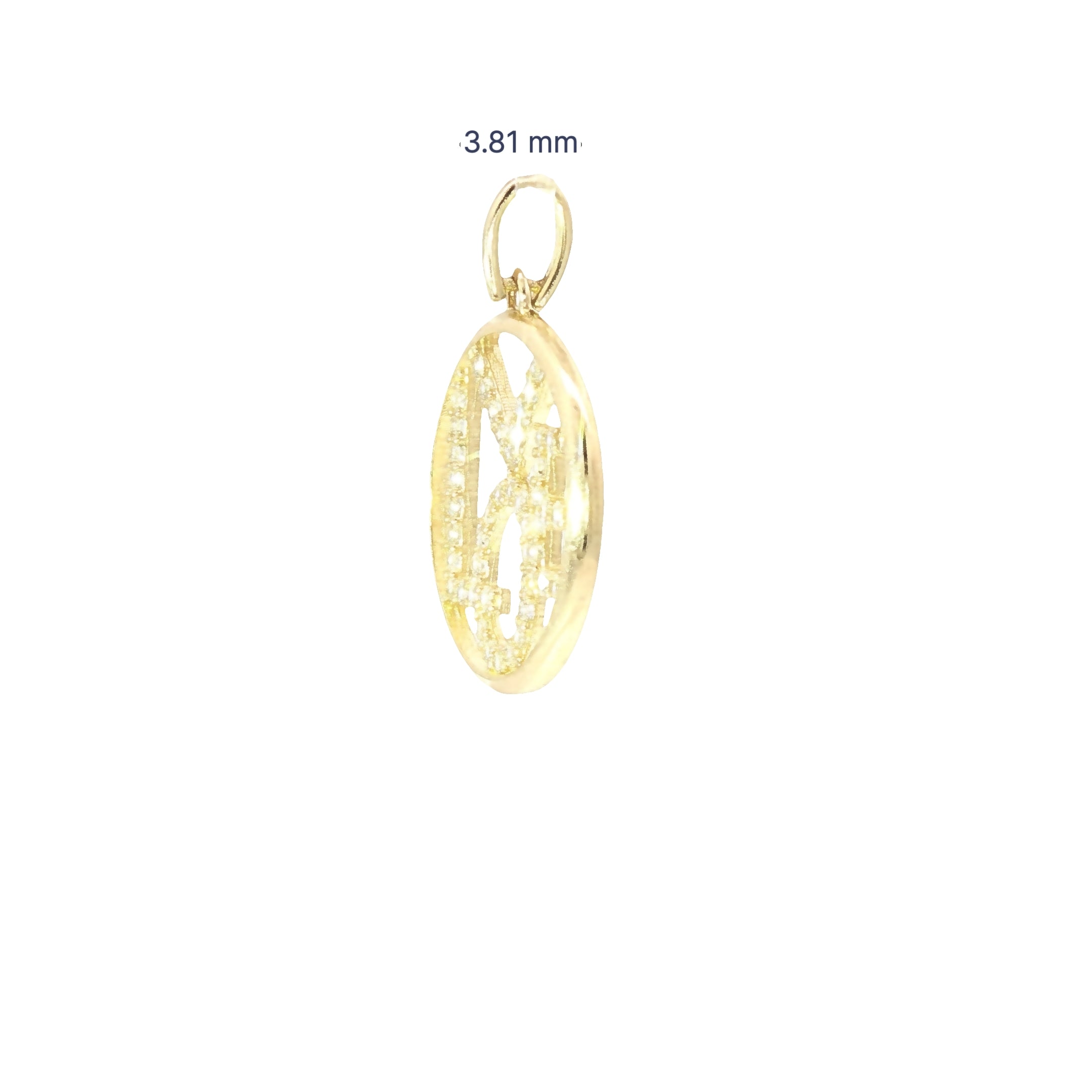 Love Radiance Pendant in 10K Gold