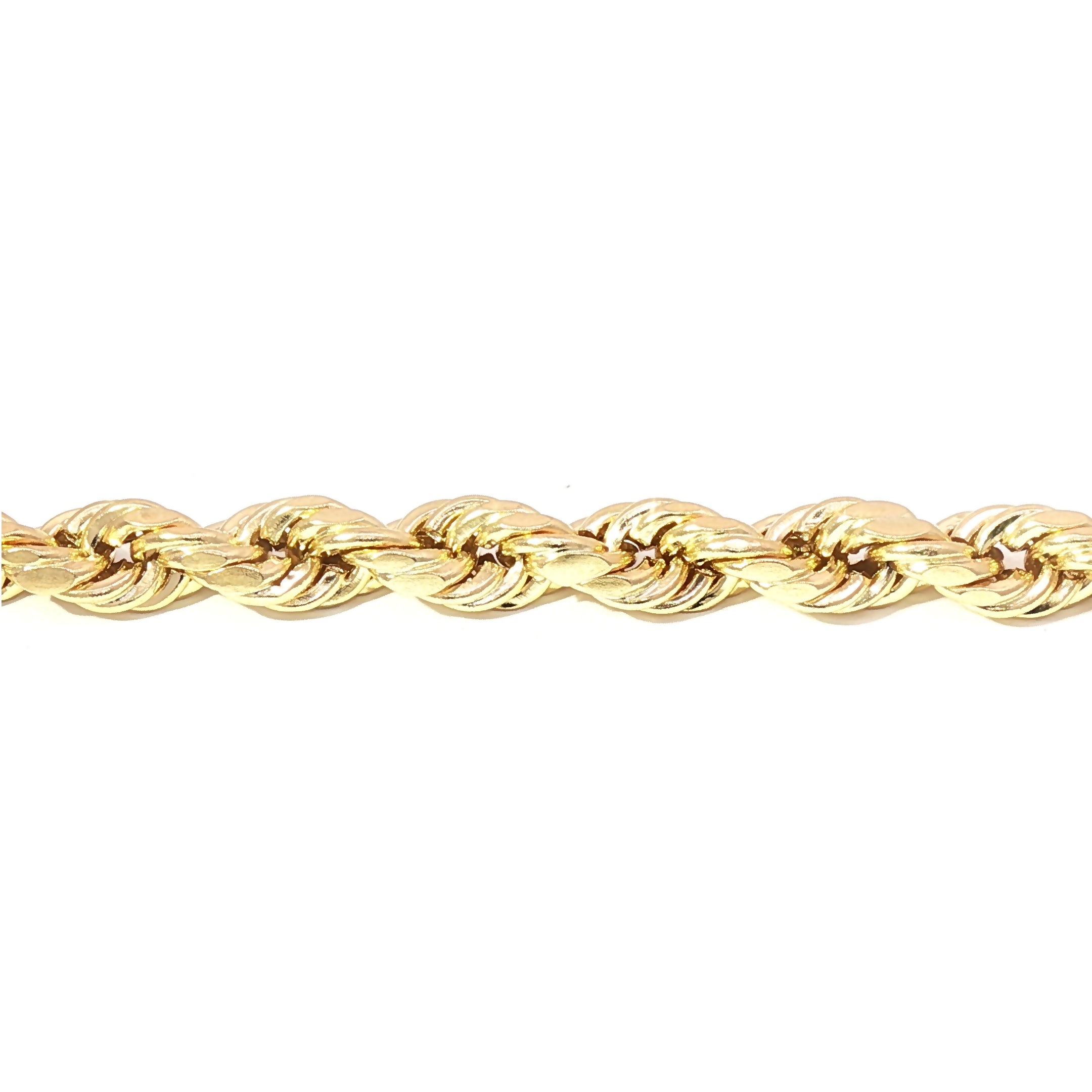 Radiant 18K Rope Chain, XRF-Certified Luxury