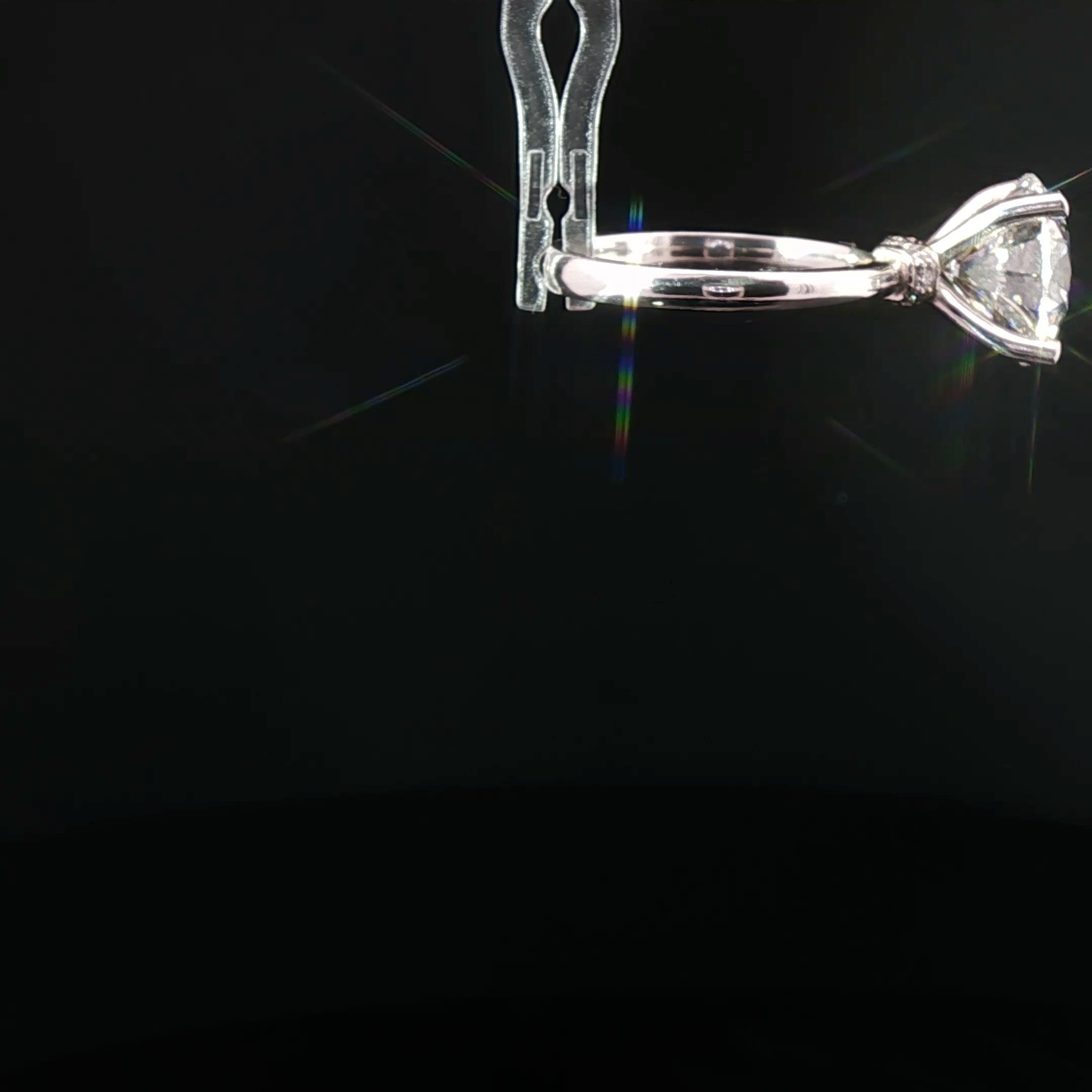 The Luminary No. 510™ — 5.10ct Lab-Grown Diamond Platinum Engagement Ring