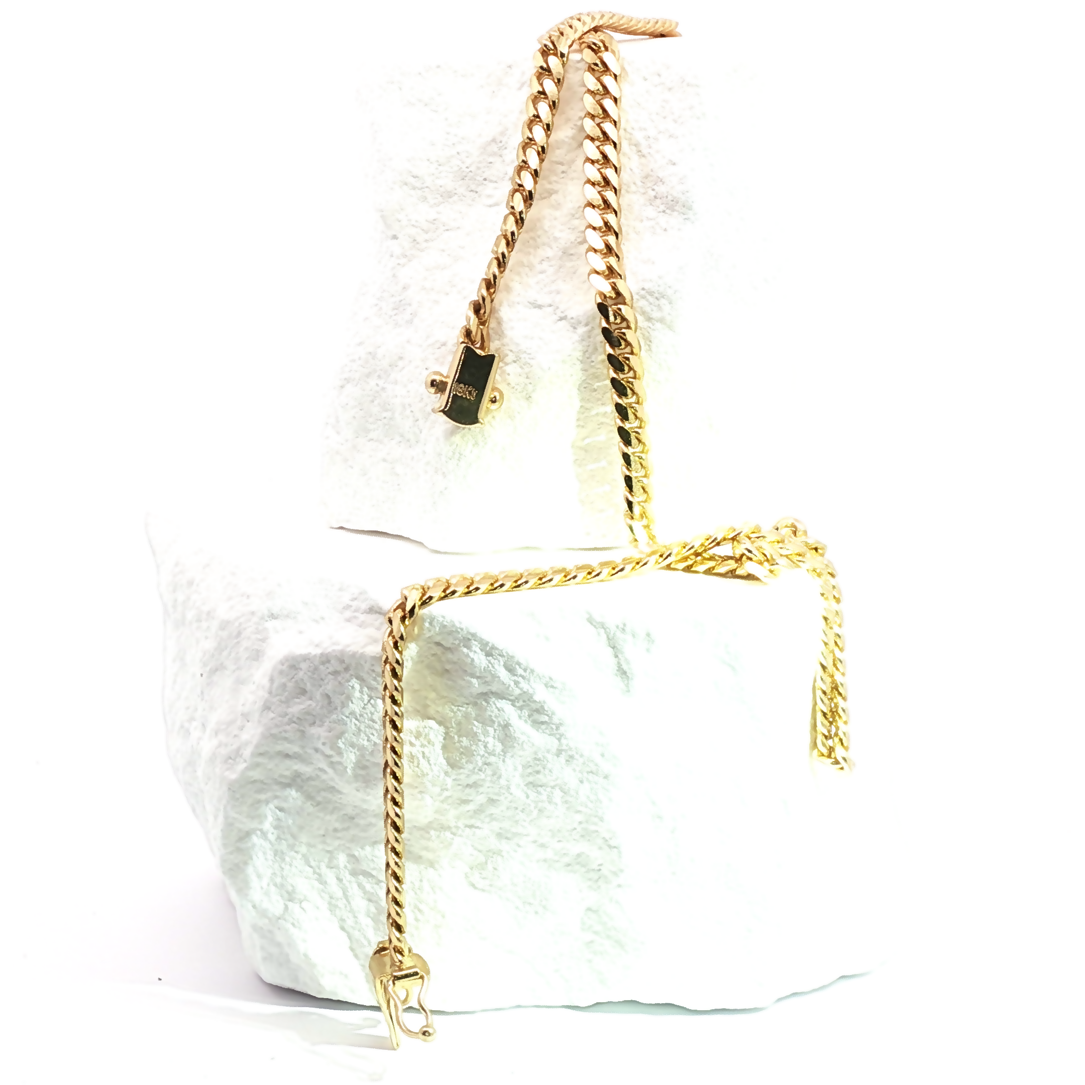 18K Miami Cuban Link Chain XRF Certified Luxury