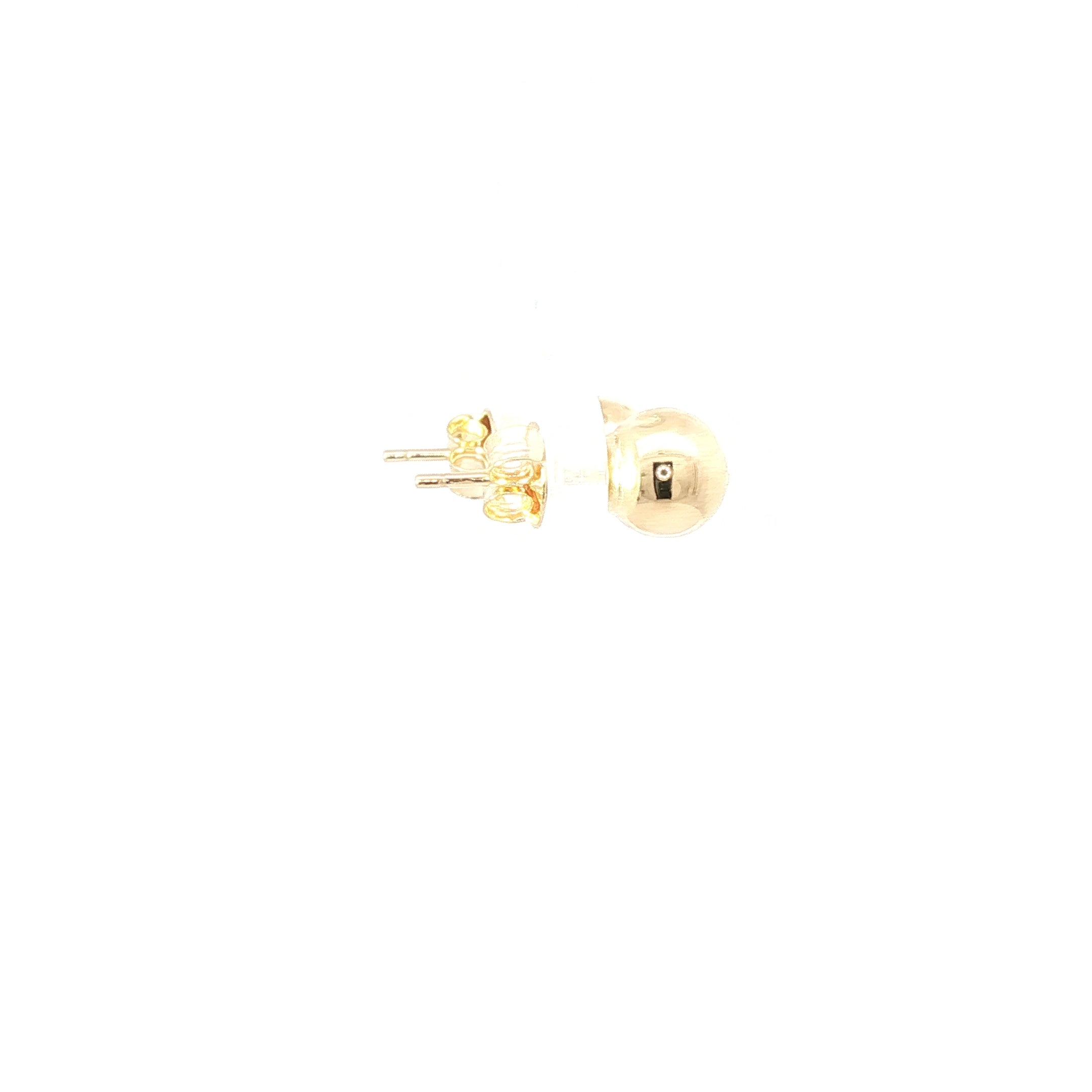 Timeless 14K Gold Ball Stud Earrings