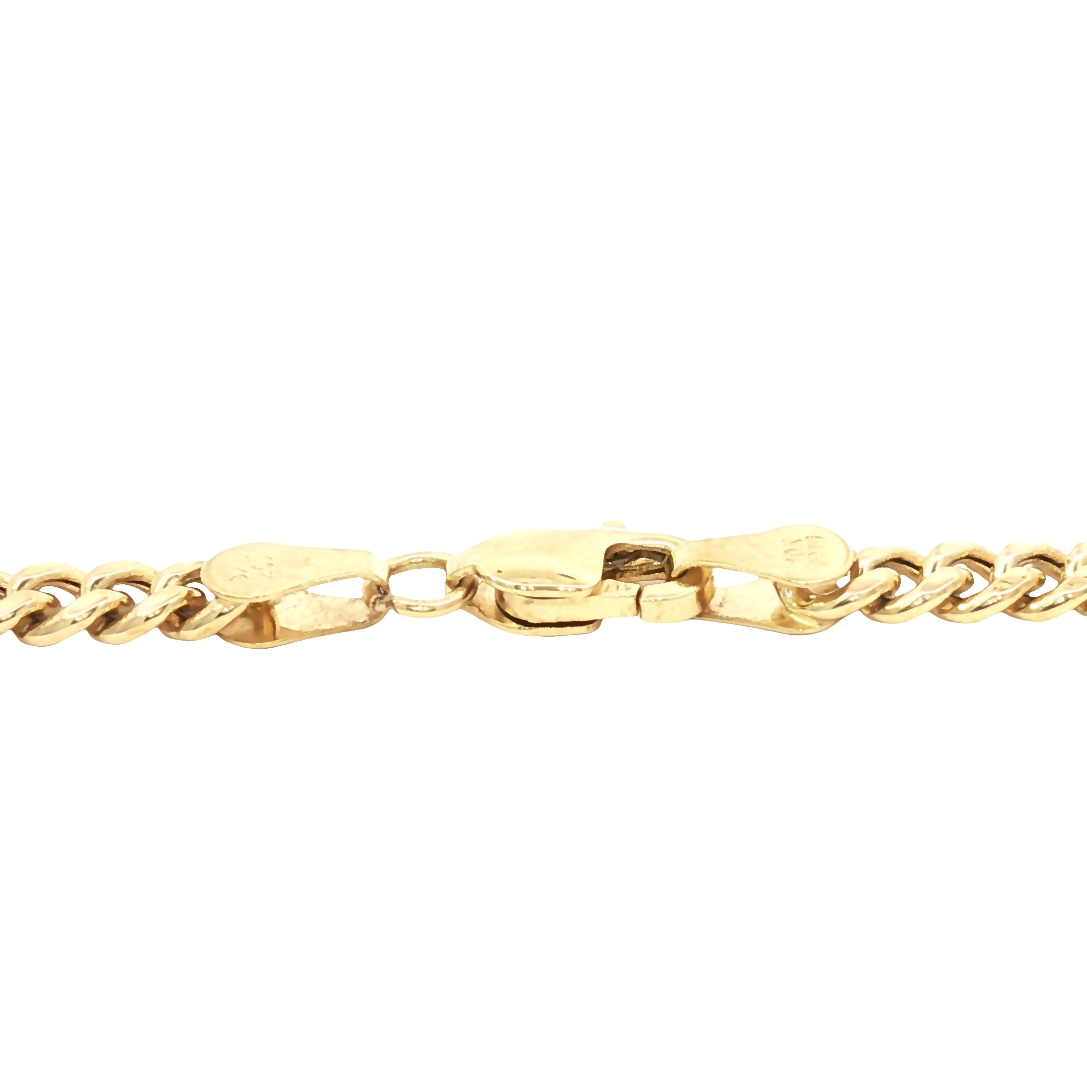 Miami Cuban Chain in 10K Gold — 22 inch