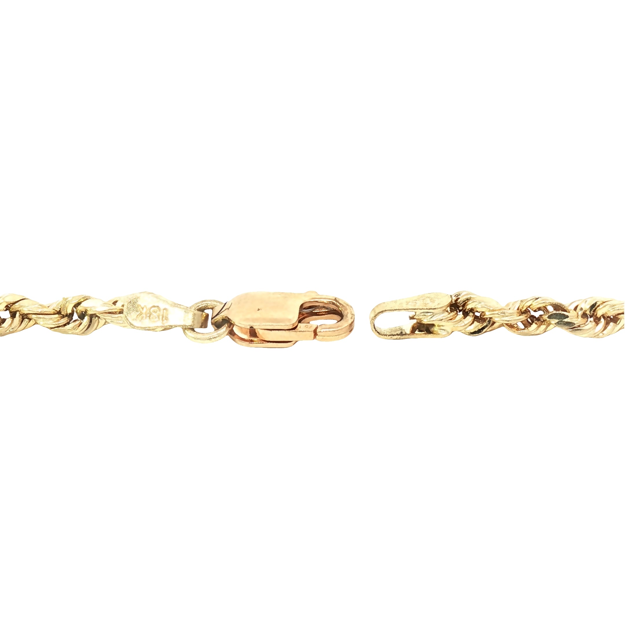 Sun Kissed 18K Rope Anklet 3.3mm