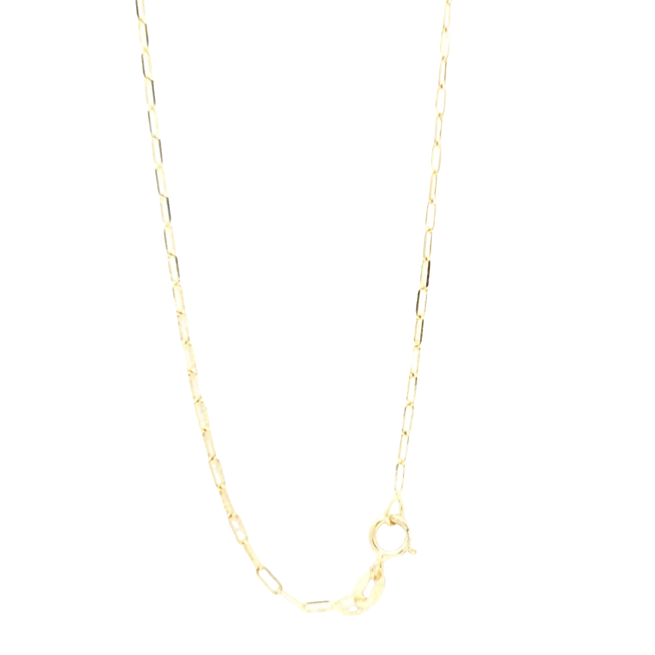 14K Paperclip Chain Modern Minimal Elegance