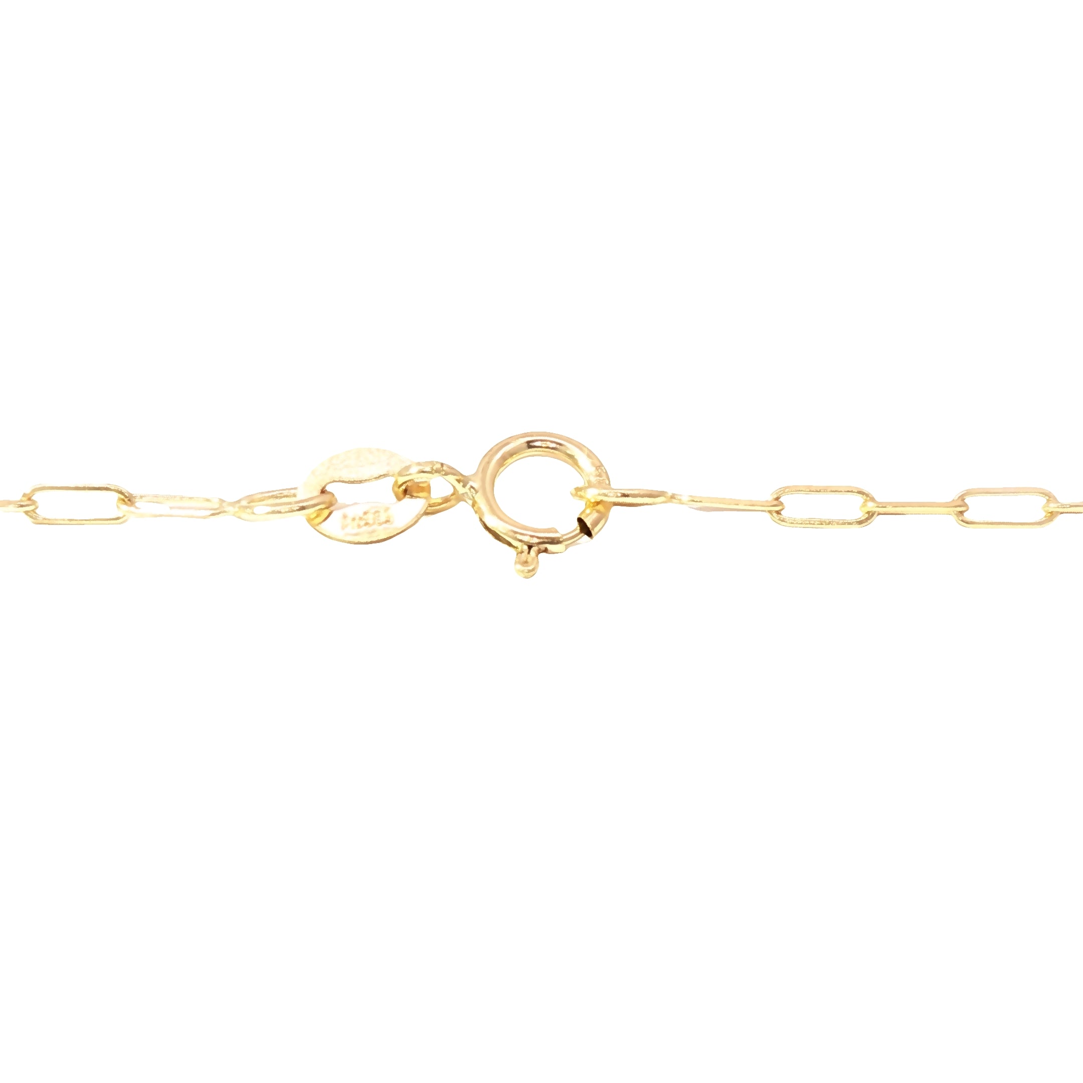 14K Paperclip Chain Modern Minimal Elegance