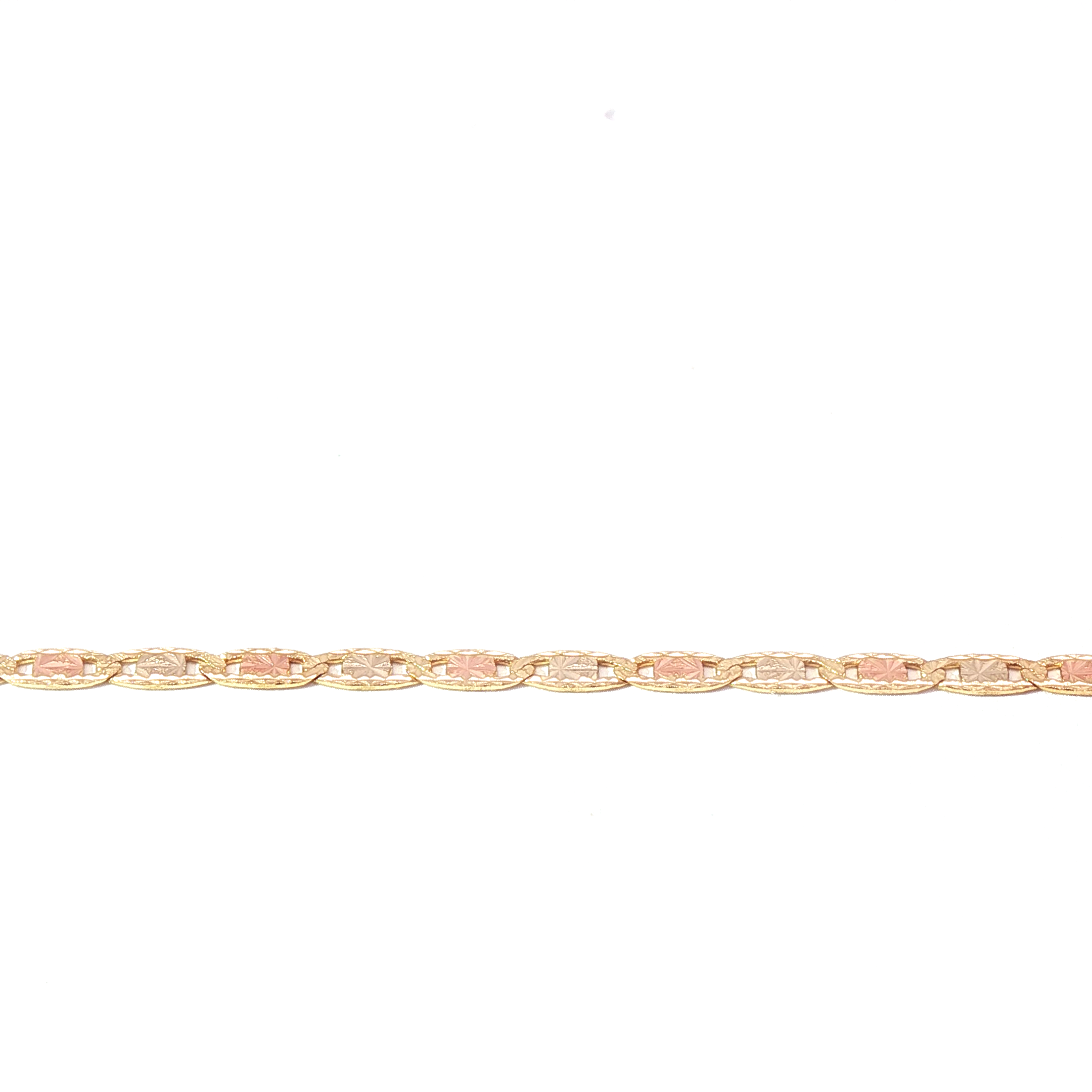 10K Valentino Gold Bracelet — Light Luxe 7in