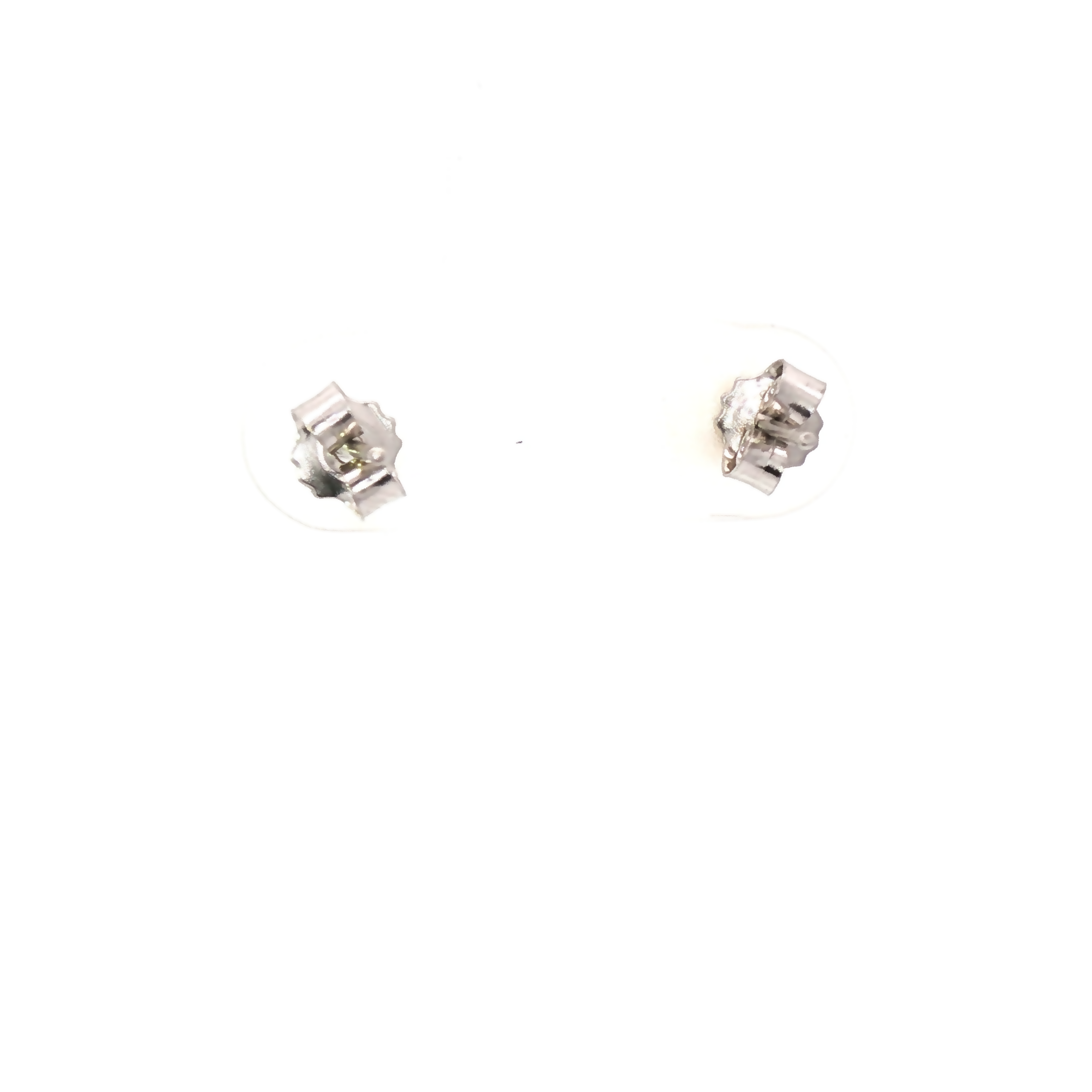 Luminous Pearl Studs in Sterling Silver