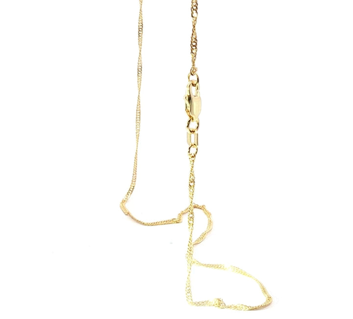 Delicate 10K Gold Chain – Timeless Everyday Luxury