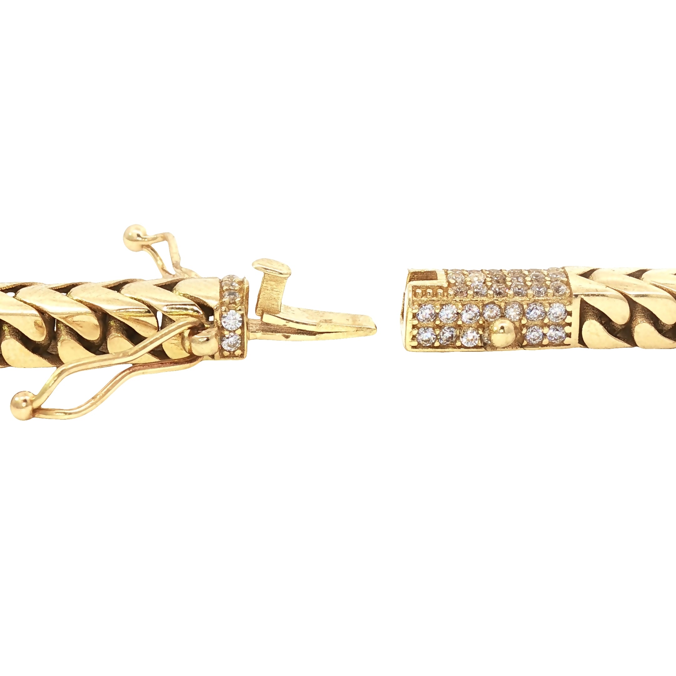 18K Franco Chain – Bold Italian Luxury