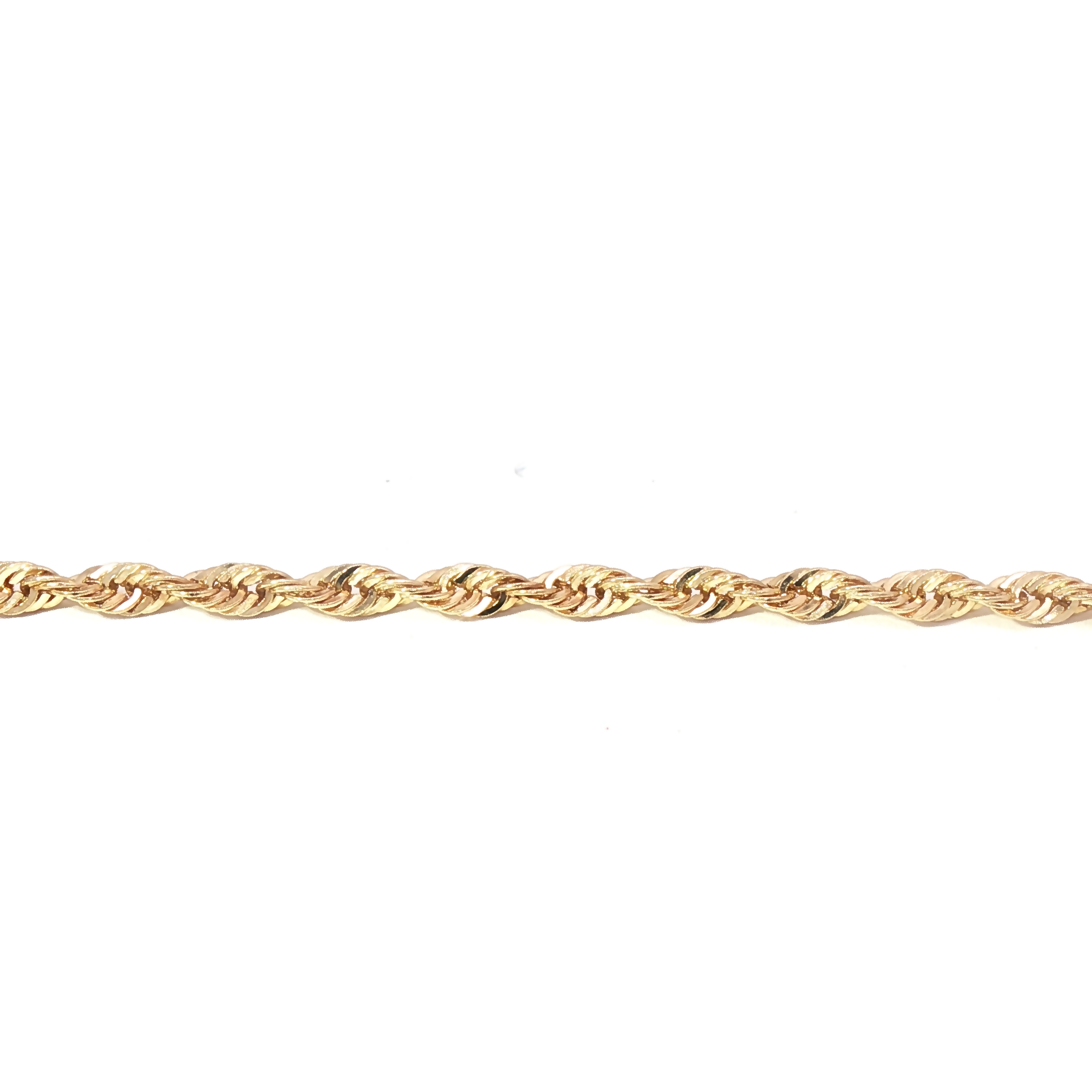 Timeless 10K Gold Rope Chain, XRF-Certified