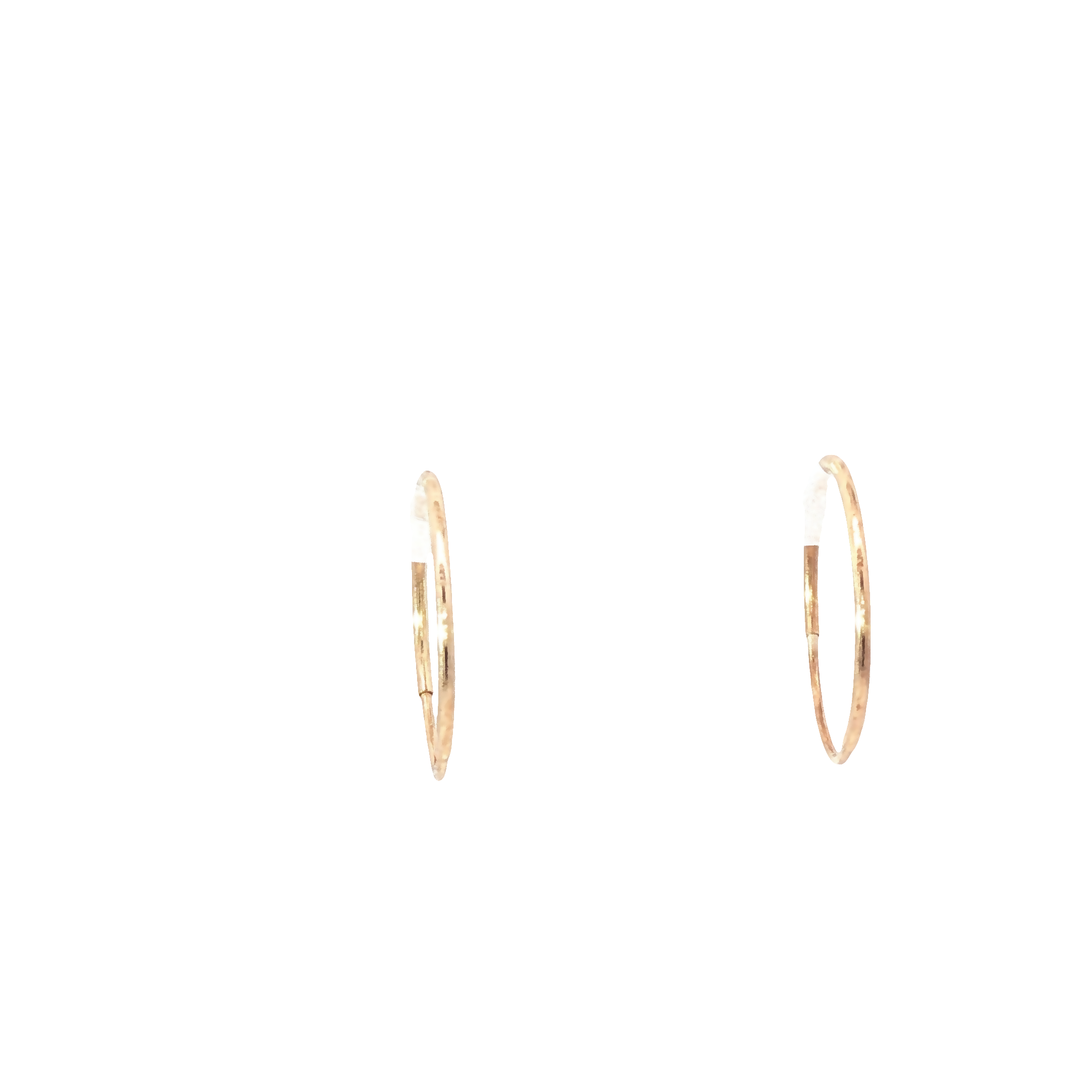 Timeless 10K Gold Hoops – XRF Certified