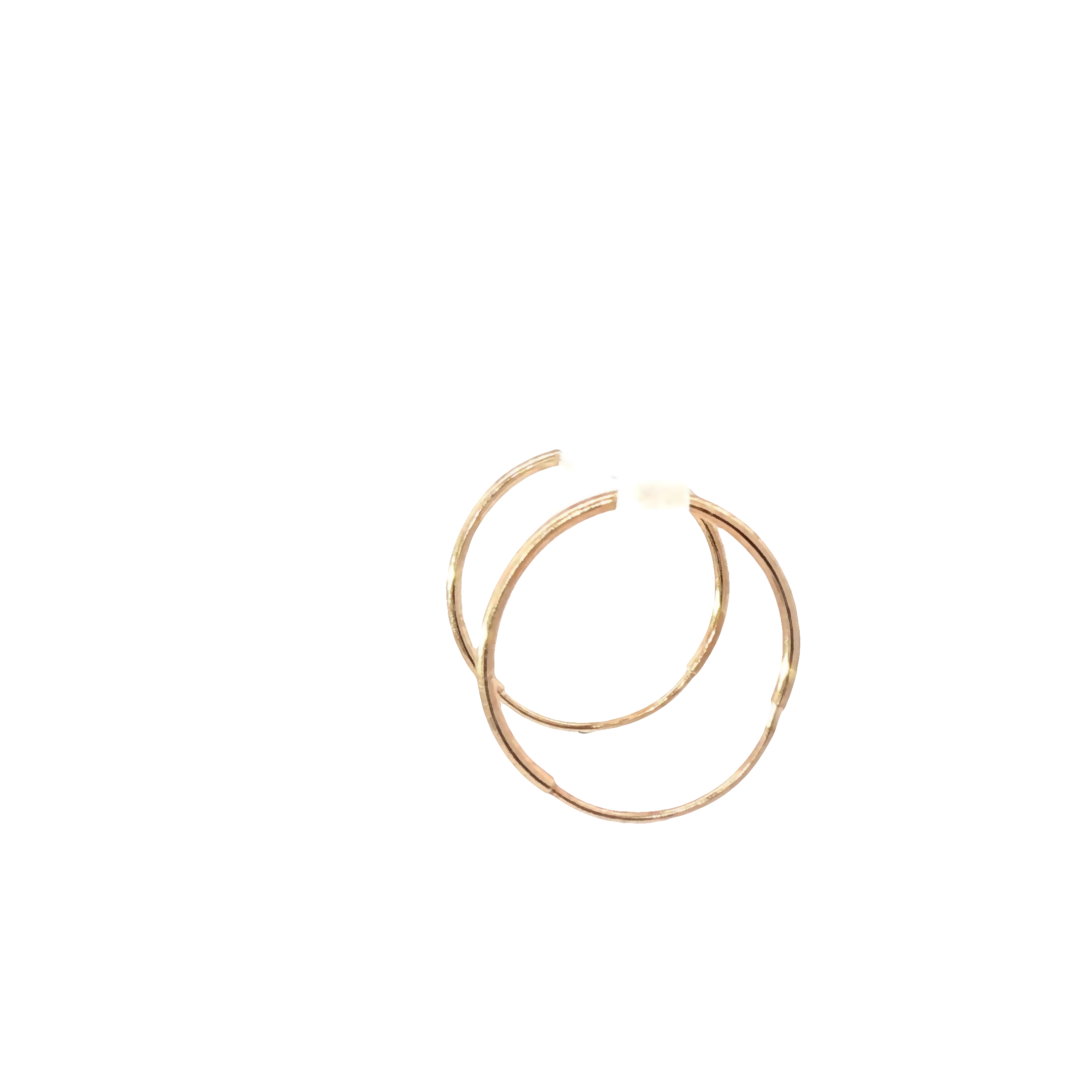 Timeless 10K Gold Hoops – XRF Certified