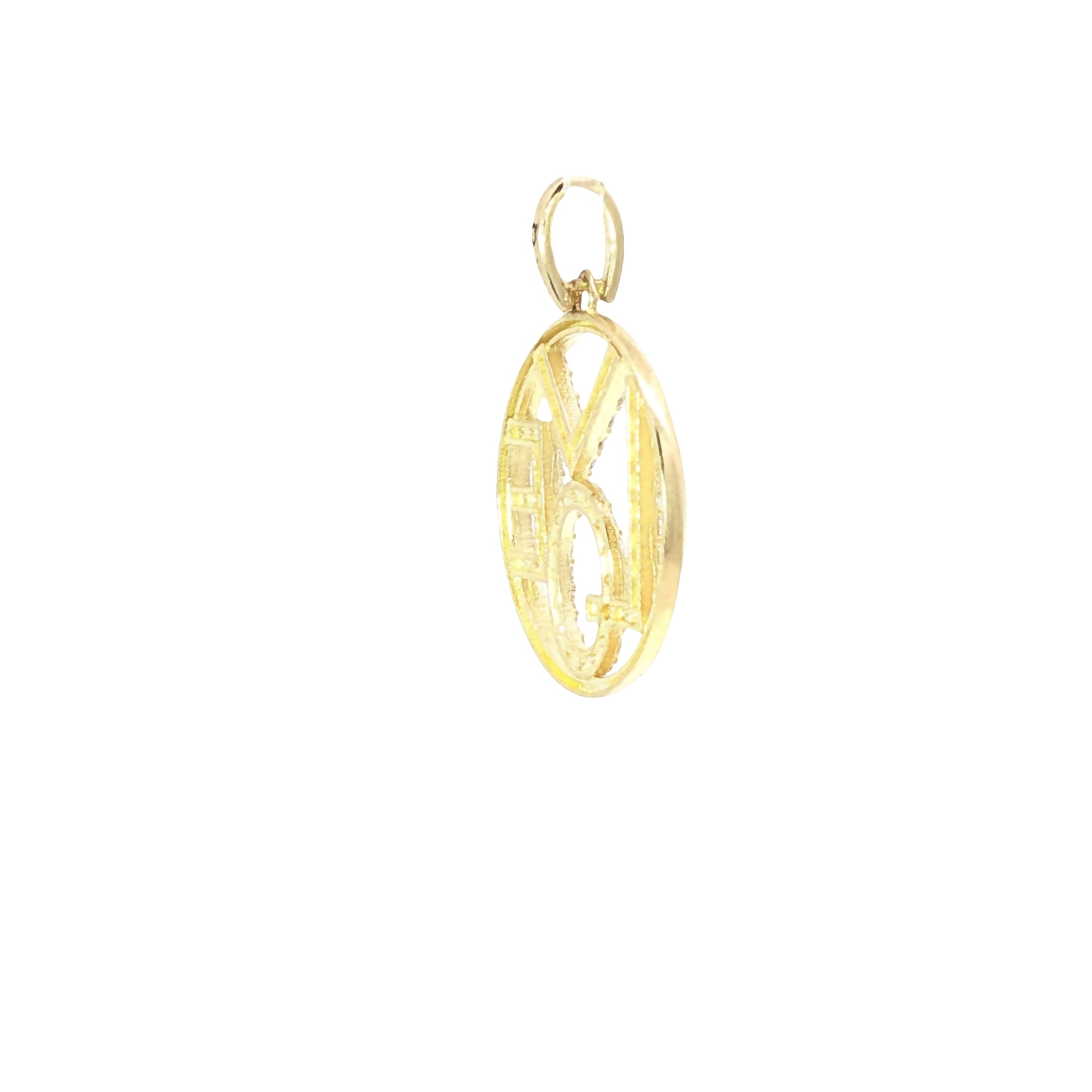 Love Radiance Pendant in 10K Gold