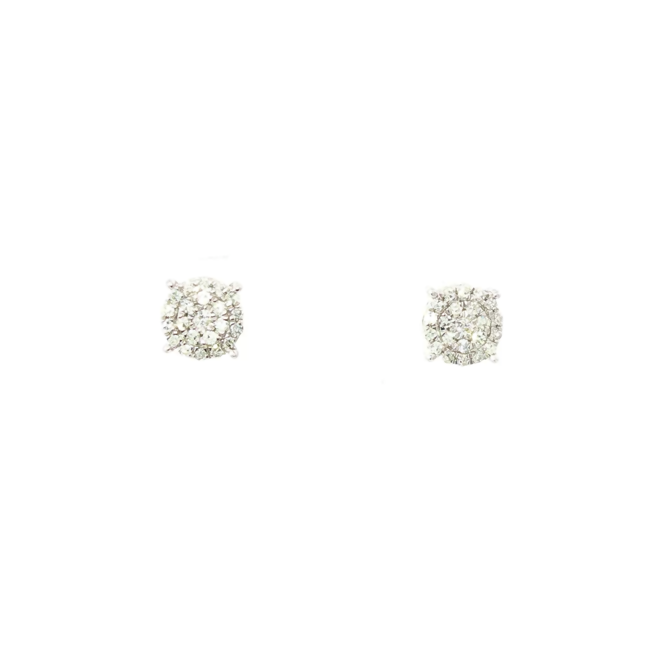 Eternal Sparkle Diamond Cluster Studs 10K