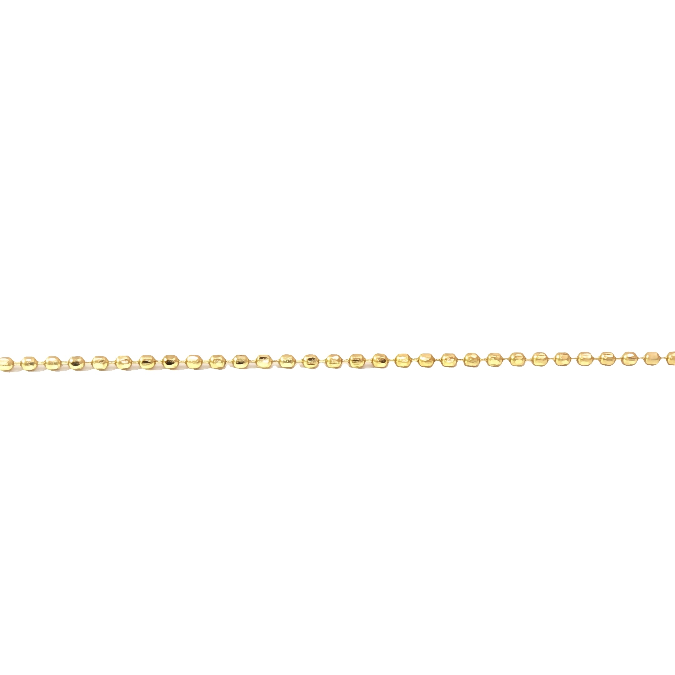 14K Ball Chain — Delicate Glow, Lasting Luxe