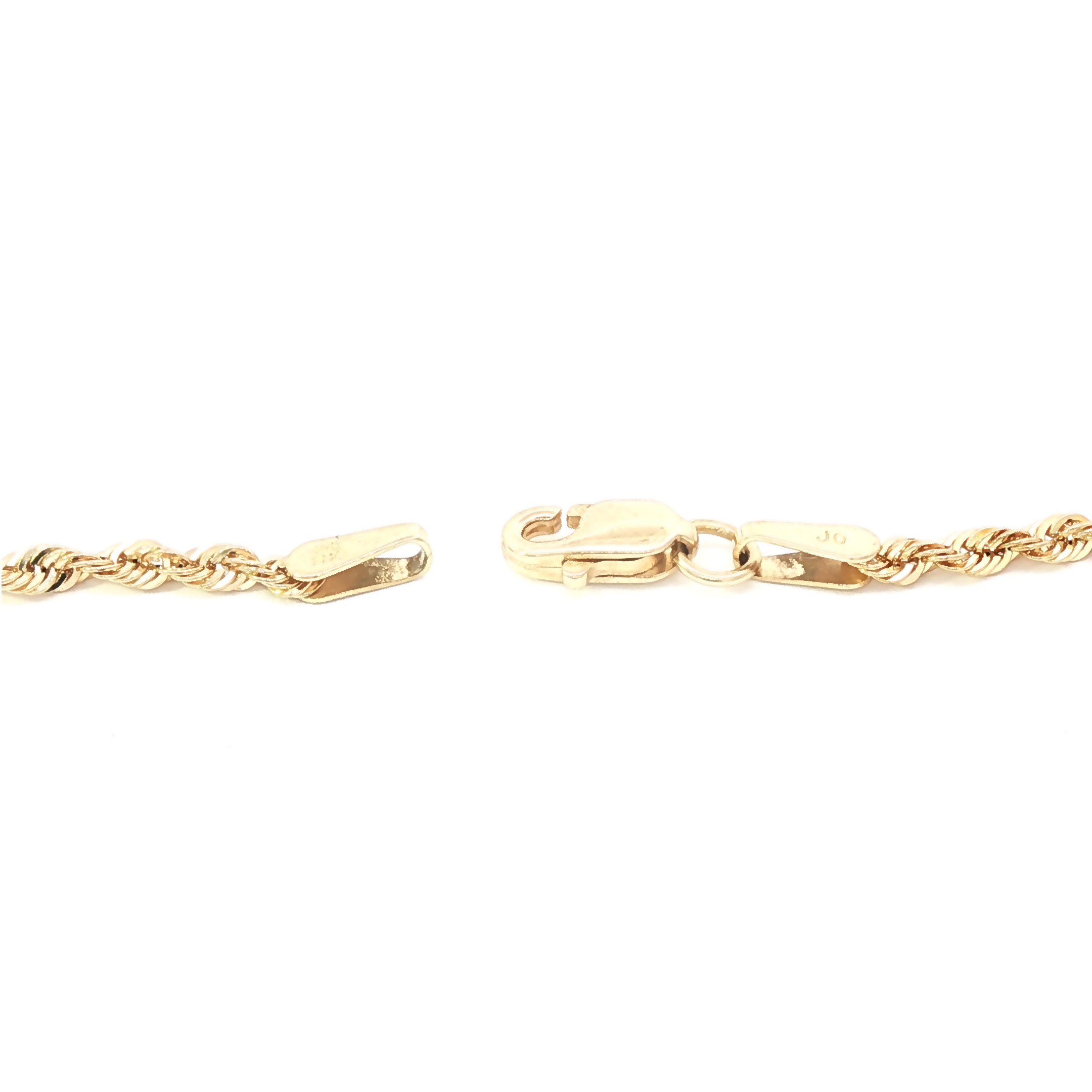 10K Gold Rope Bracelet – XRF-Certified Luxury
