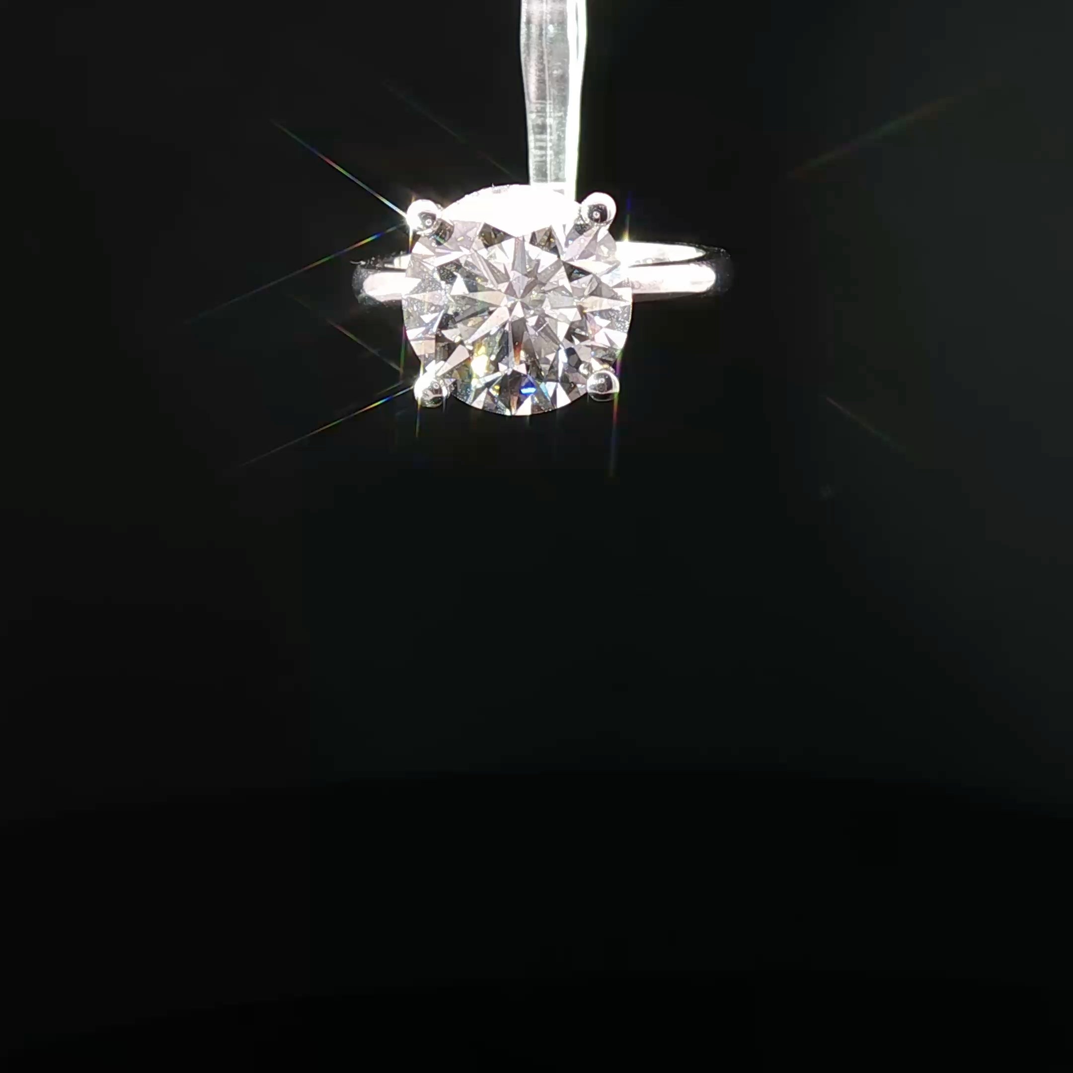 The Luminary No. 510™ — 5.10ct Lab-Grown Diamond Platinum Engagement Ring