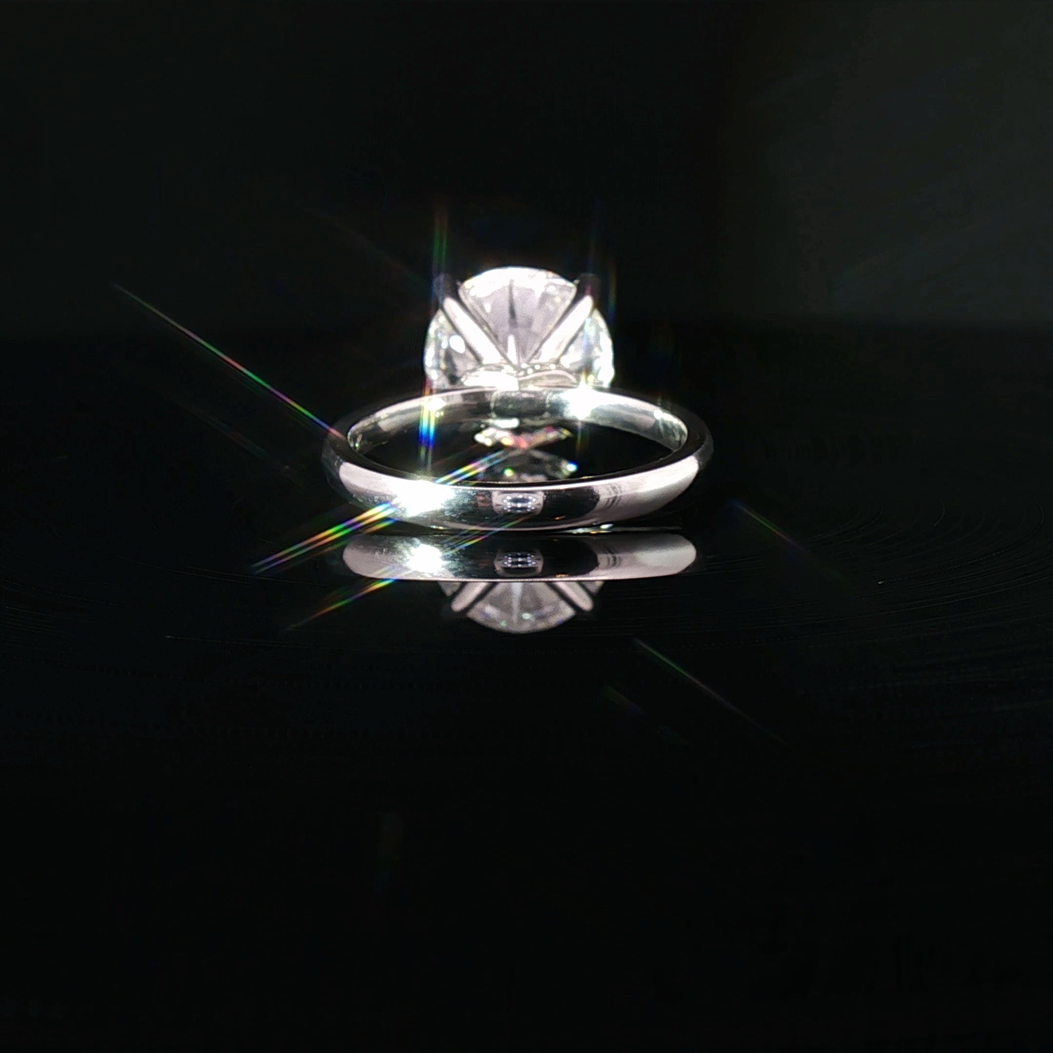 The Luminary No. 510™ — 5.10ct Lab-Grown Diamond Platinum Engagement Ring