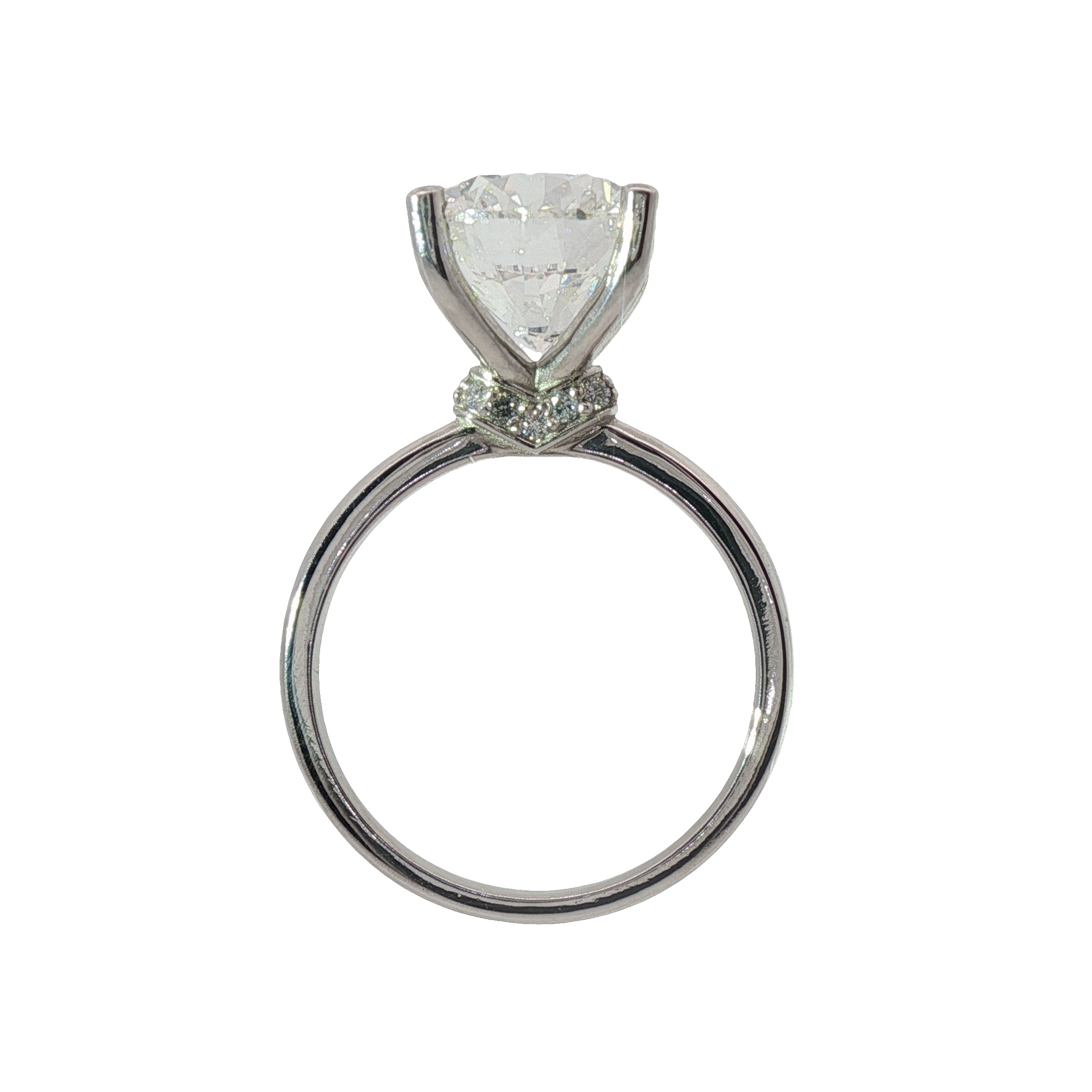 The Luminary No. 510™ — 5.10ct Lab-Grown Diamond Platinum Engagement Ring