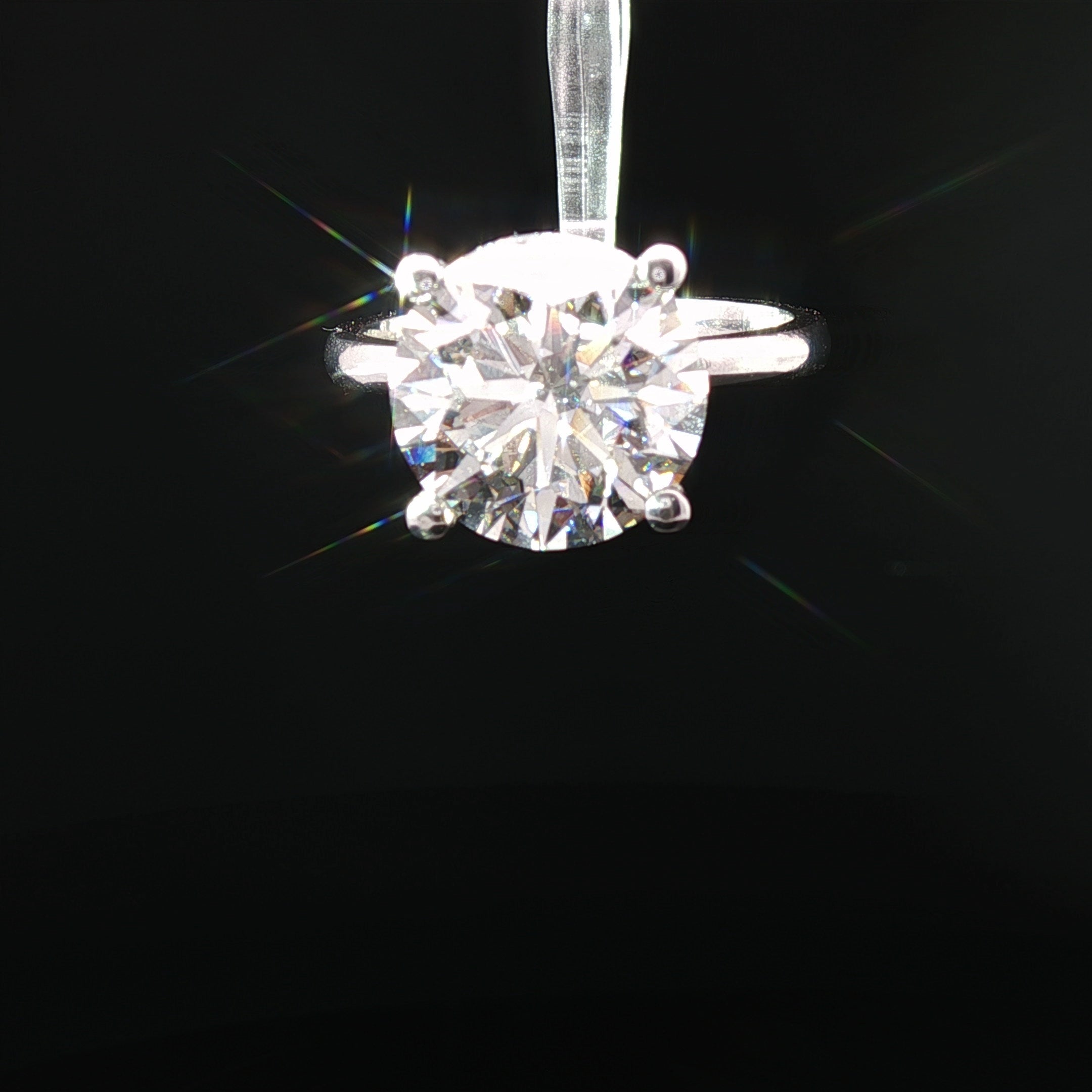 The Luminary No. 510™ — 5.10ct Lab-Grown Diamond Platinum Engagement Ring