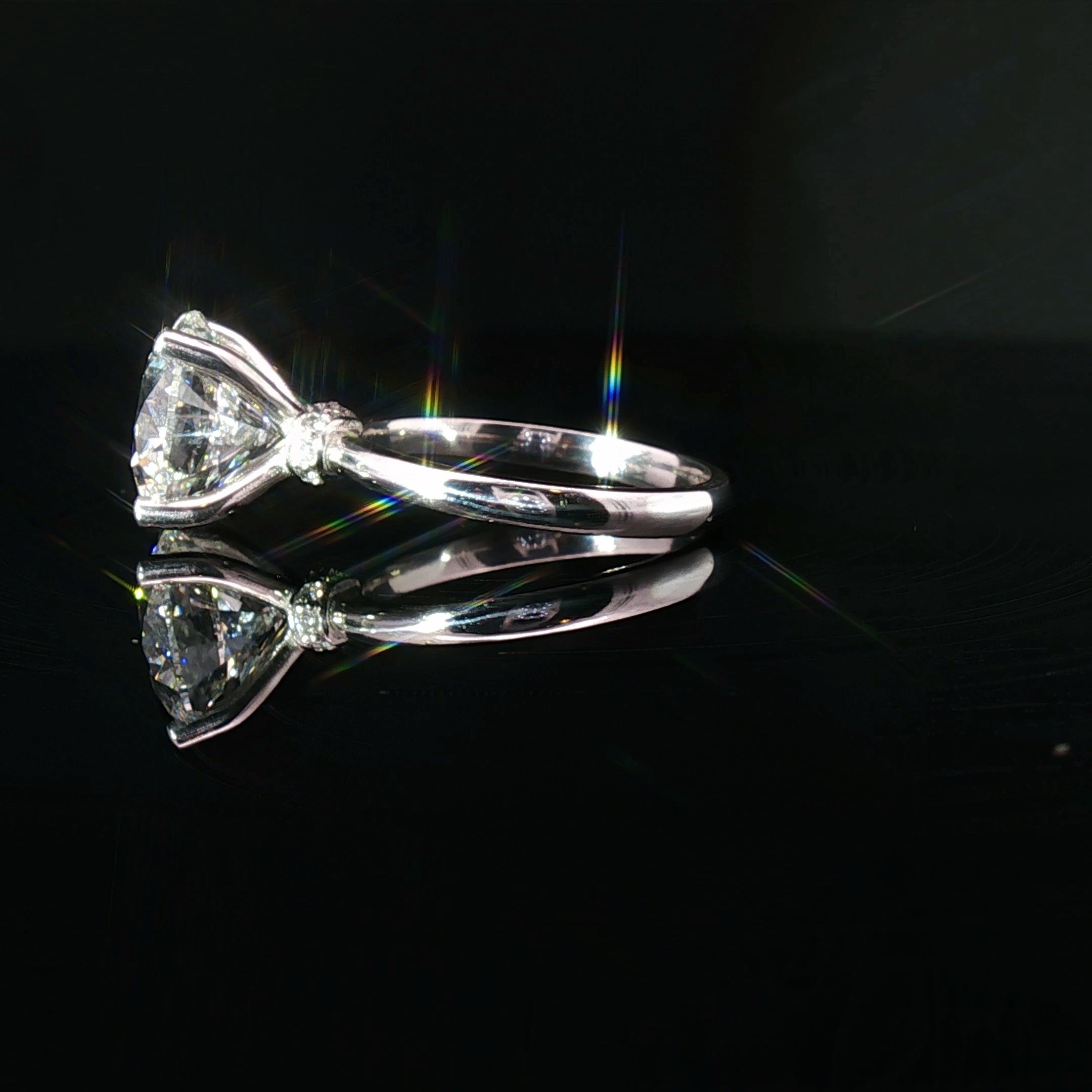 The Luminary No. 510™ — 5.10ct Lab-Grown Diamond Platinum Engagement Ring