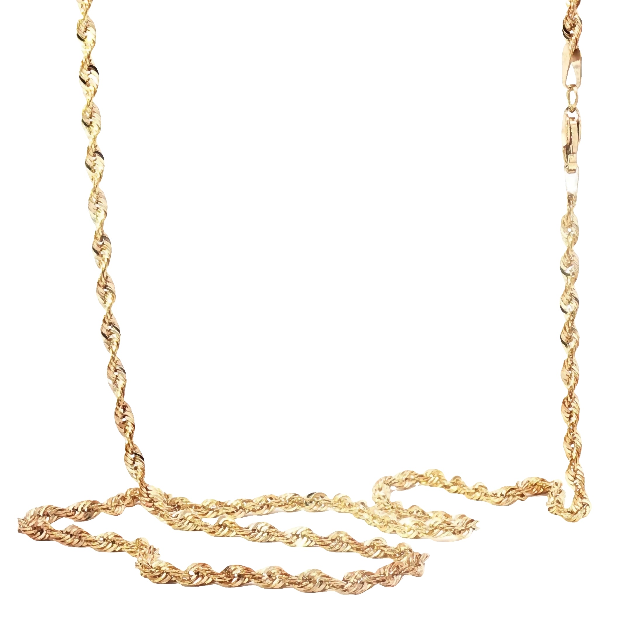 Luxe 10K Rope Chain — Auri Petra Certified