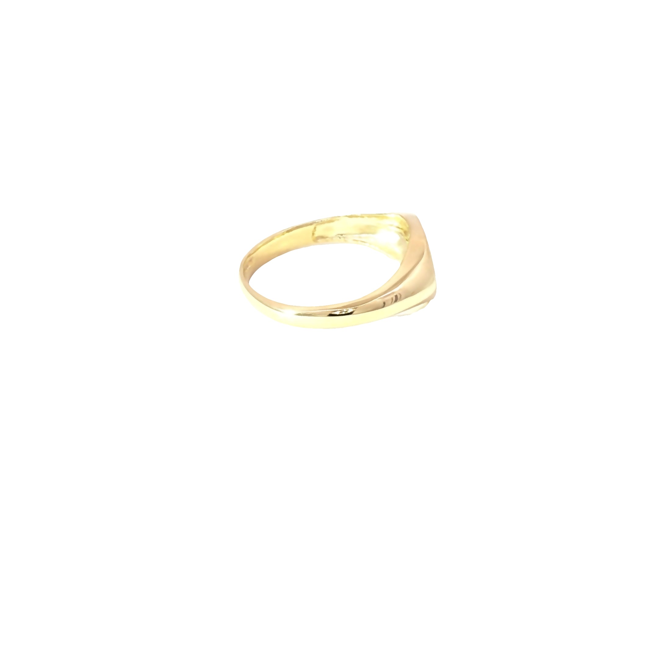 Timeless 10K Gold Child’s Oval Signet Ring