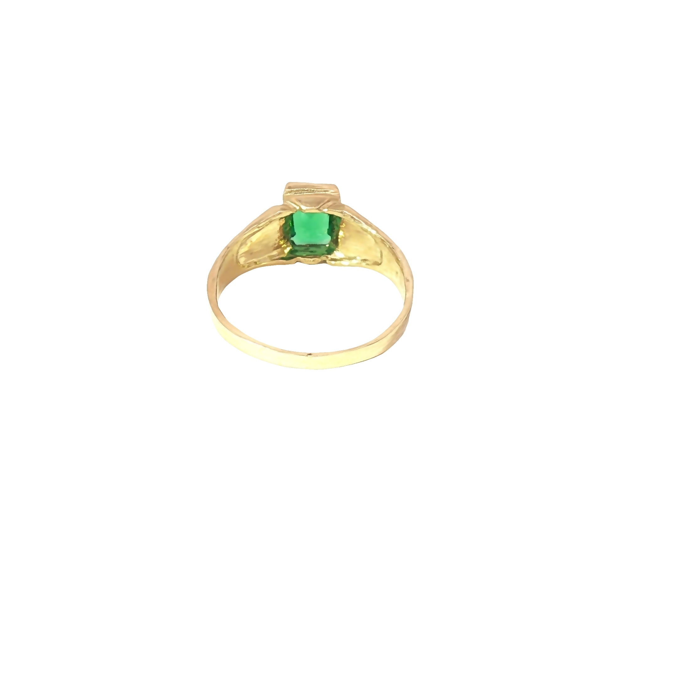 Children’s 10K Emerald Gold Ring – Auri Petra