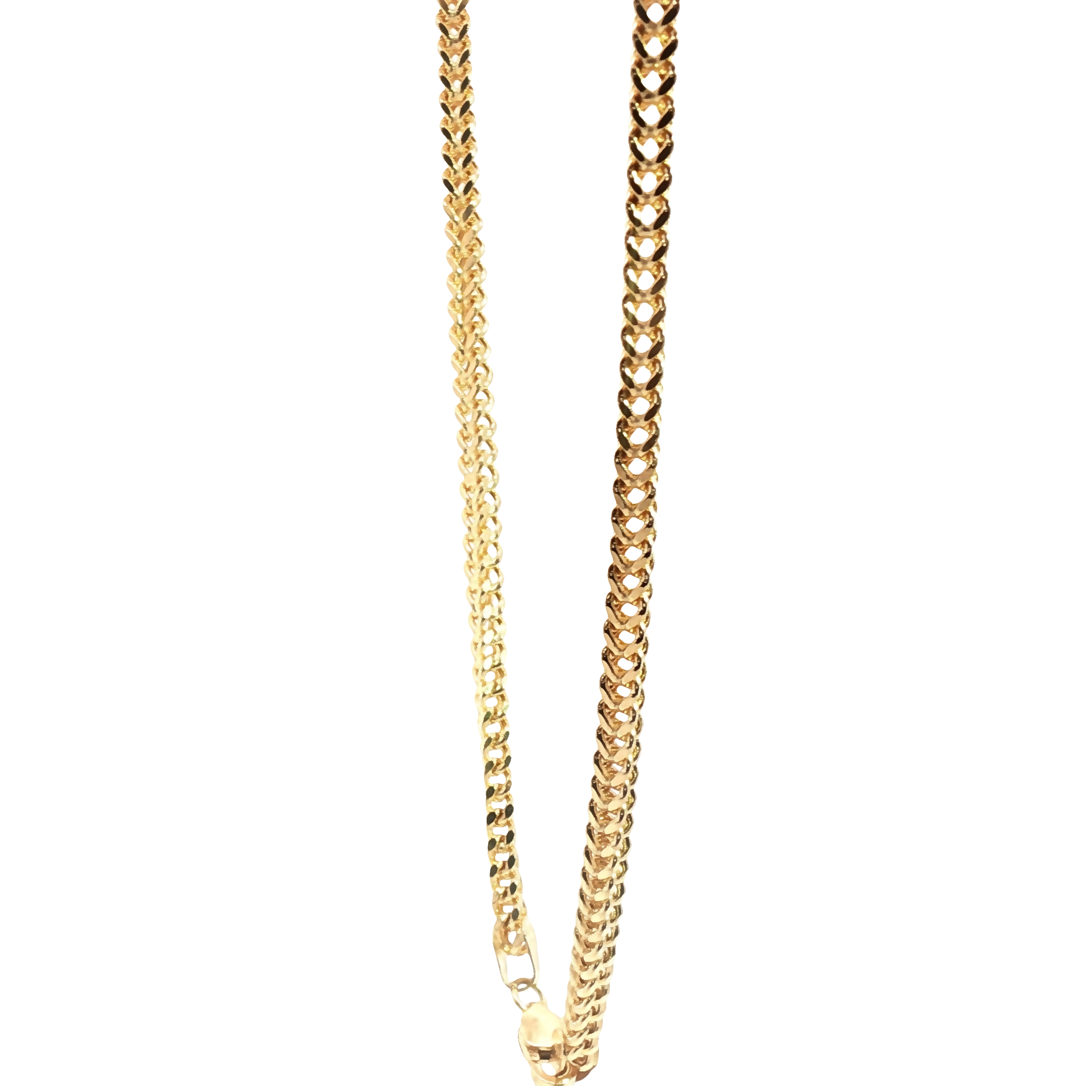 18K Gold Franco Chain 18in 2.7mm — Radiant Shine