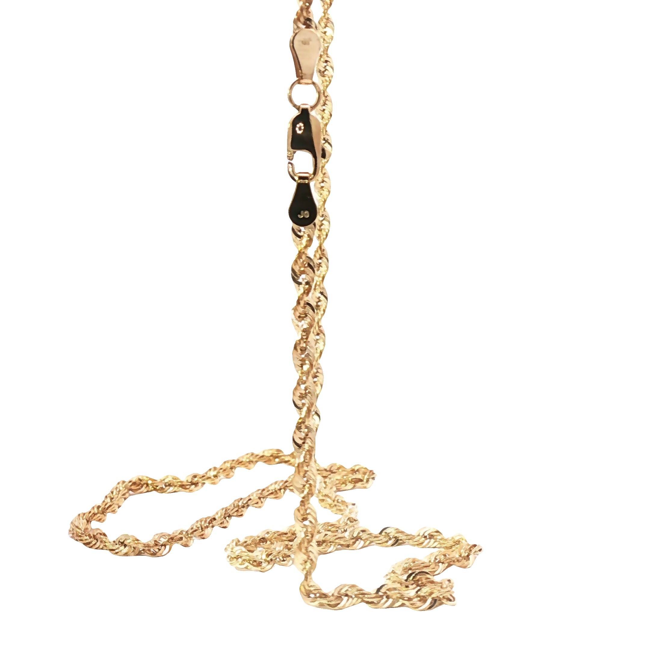 Luxe 10K Rope Chain — Auri Petra Certified