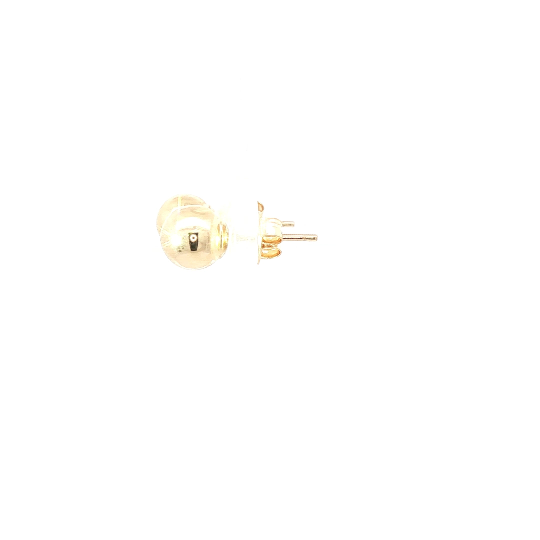 Timeless 14K Gold Ball Stud Earrings