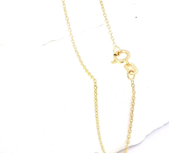 Timeless 10K Gold Rolo Link Chain