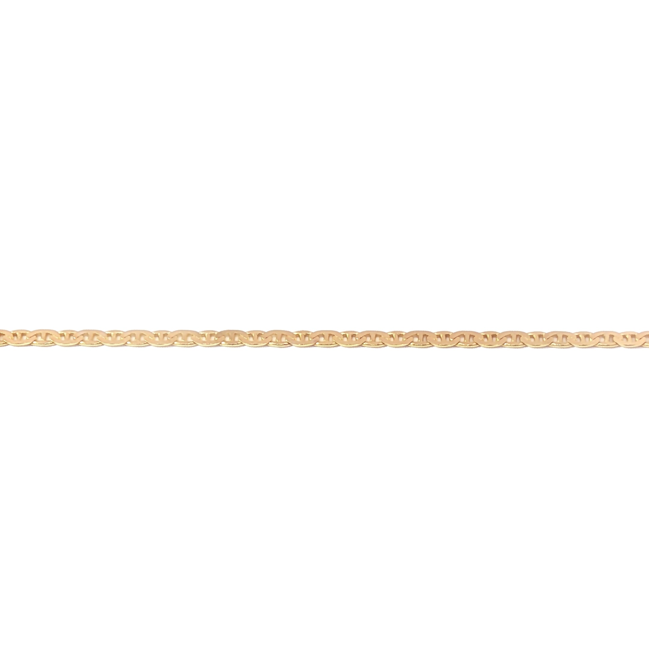 Gucci Link 10K Gold Bracelet, Light Luxe 7”