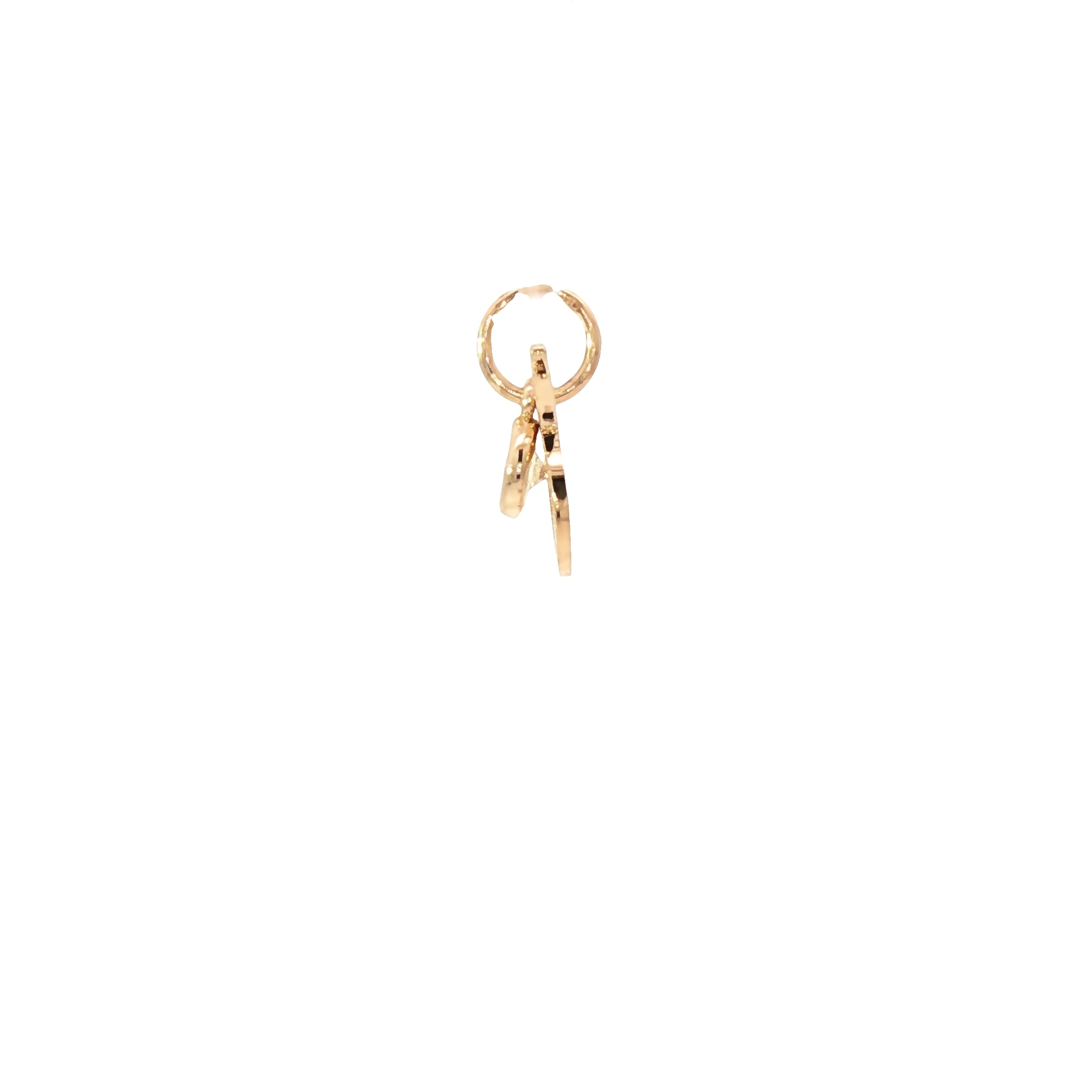 Celestial Taurus Gold Pendant 14k – Radiant CZ Charm