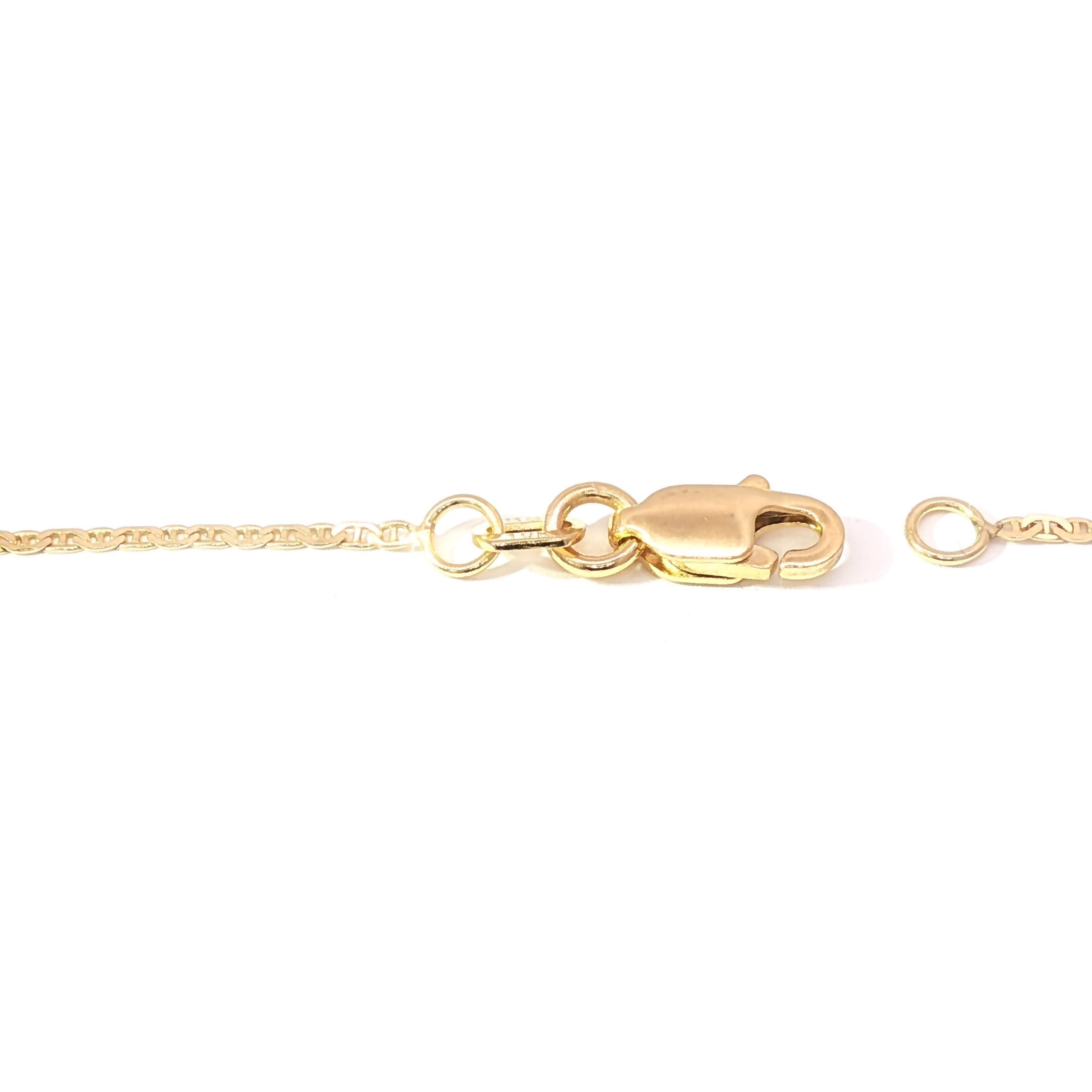 Gucci Link 10K Gold Bracelet, Light Luxe 7”