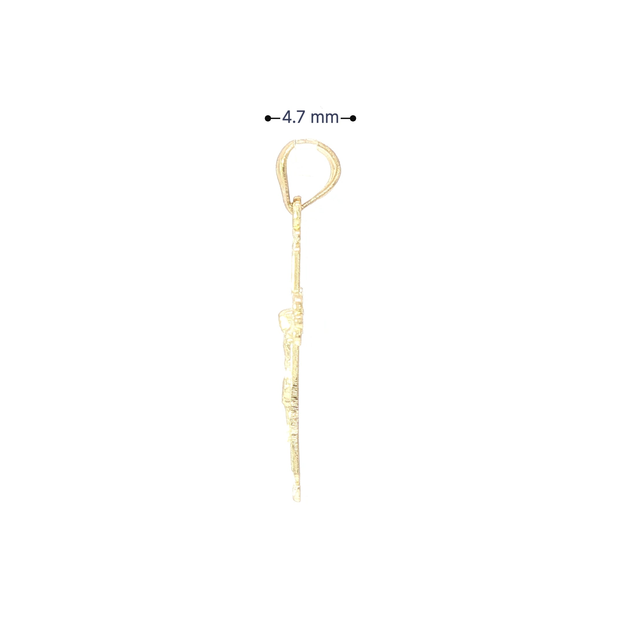10K Filigree Crucifix Pendant | Auri Petra
