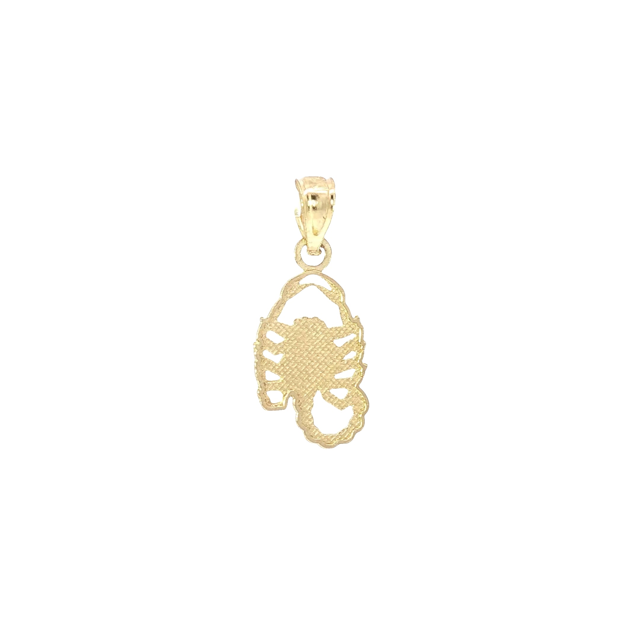 10K Gold Scorpion Pendant – Bold & Refined