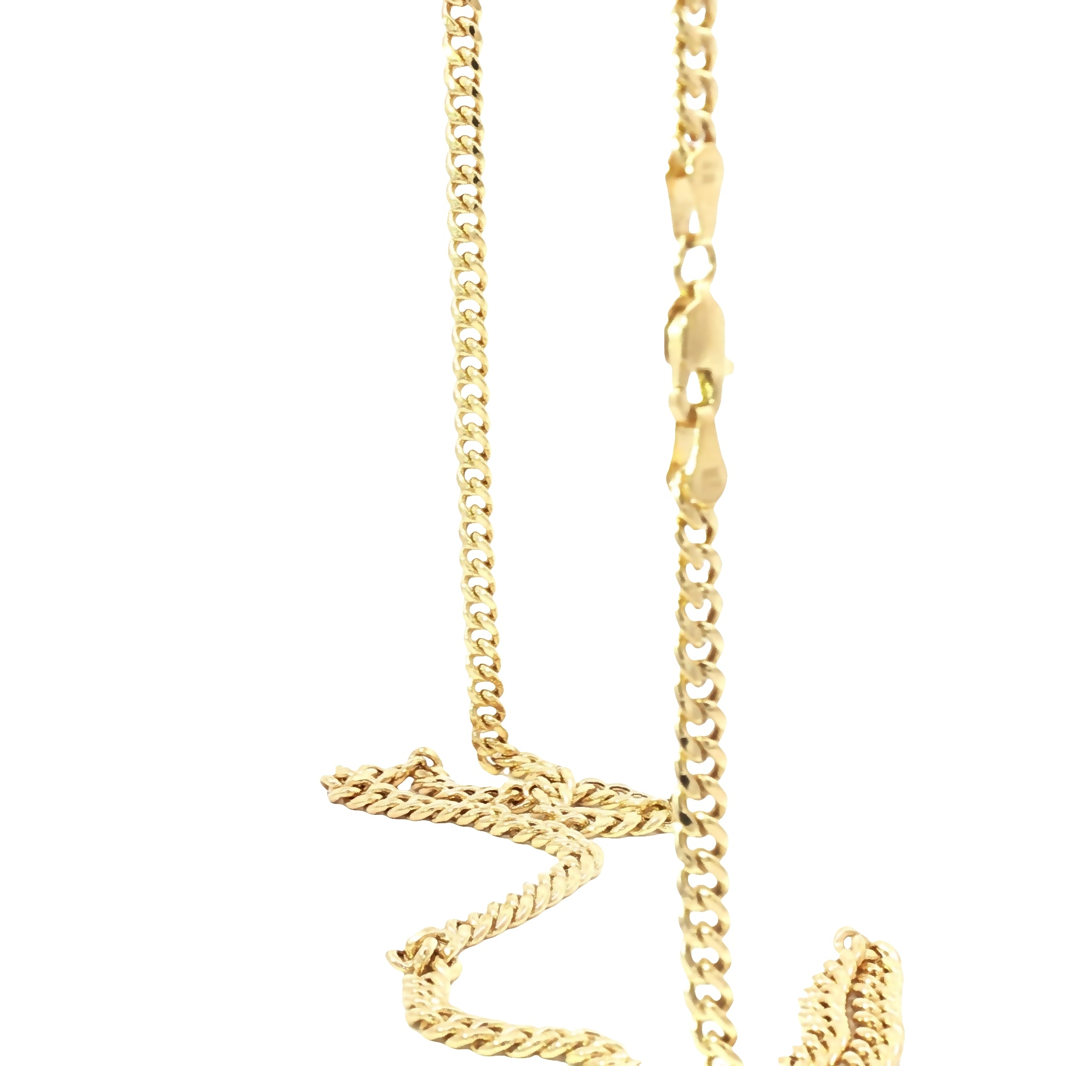 Miami Cuban Chain in 10K Gold — 22 inch
