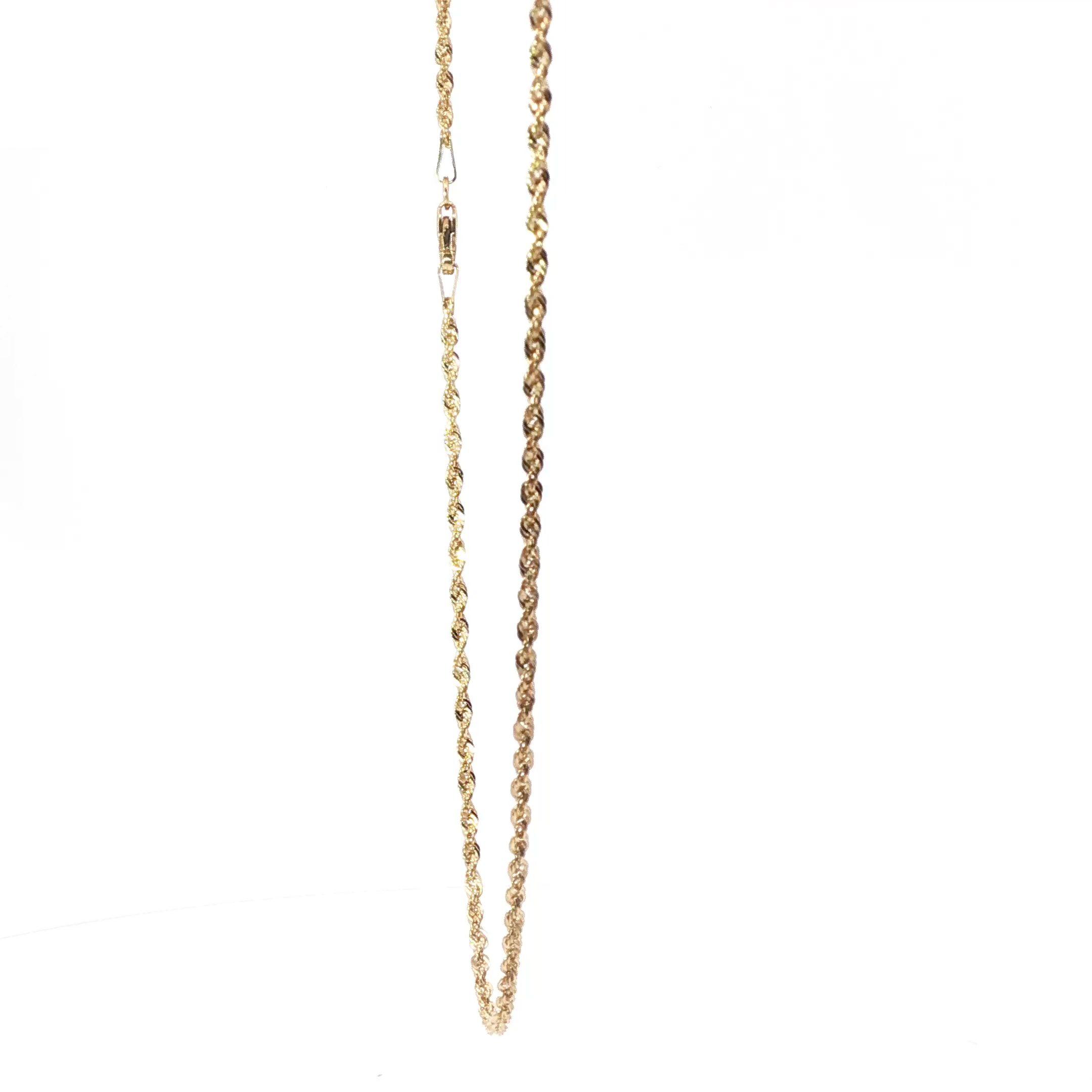 10K Gold Rope Chain Light Luxe Essential